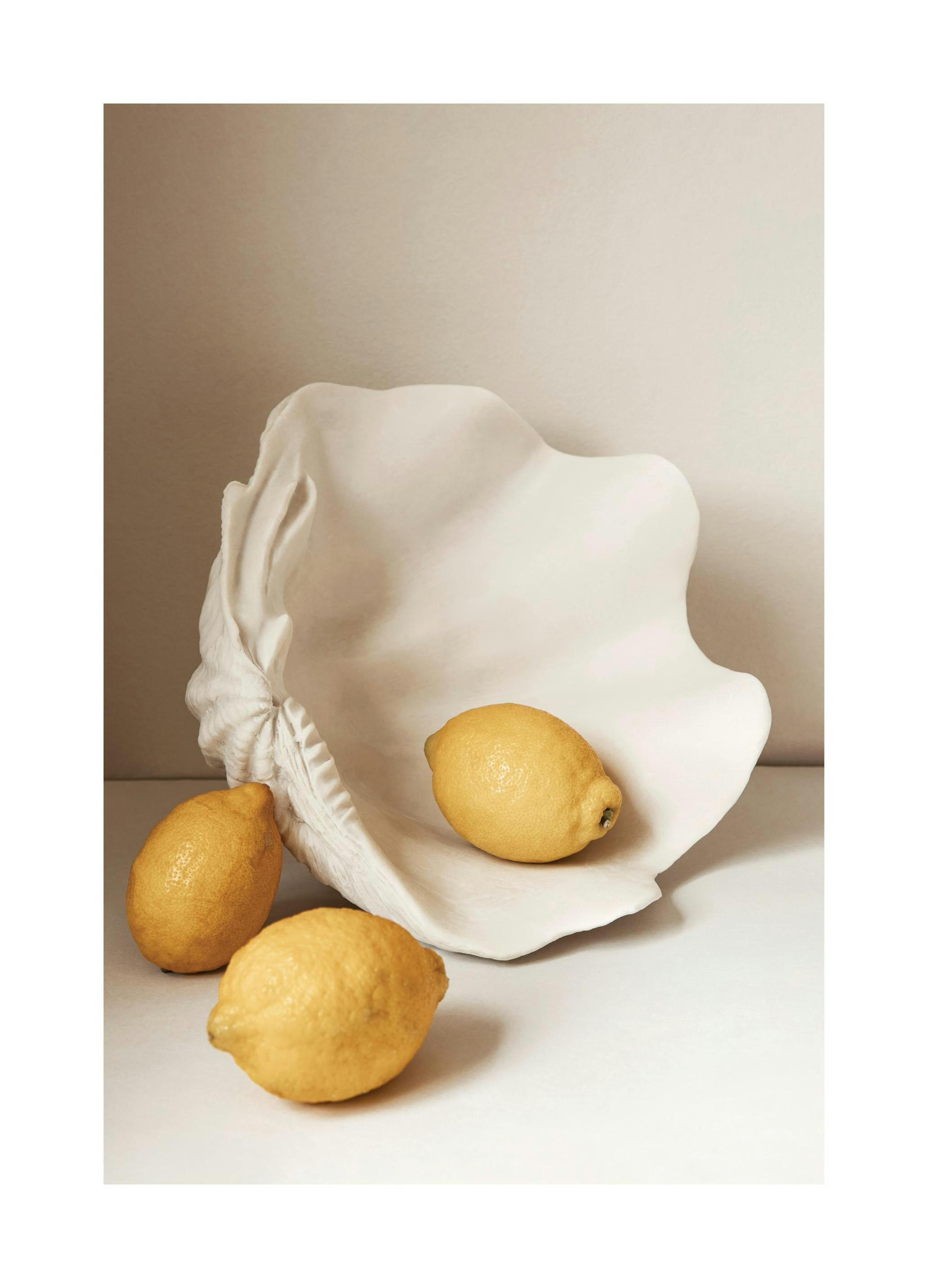 Still Life Lemons Plakat (50x70 cm)- Jedzenie