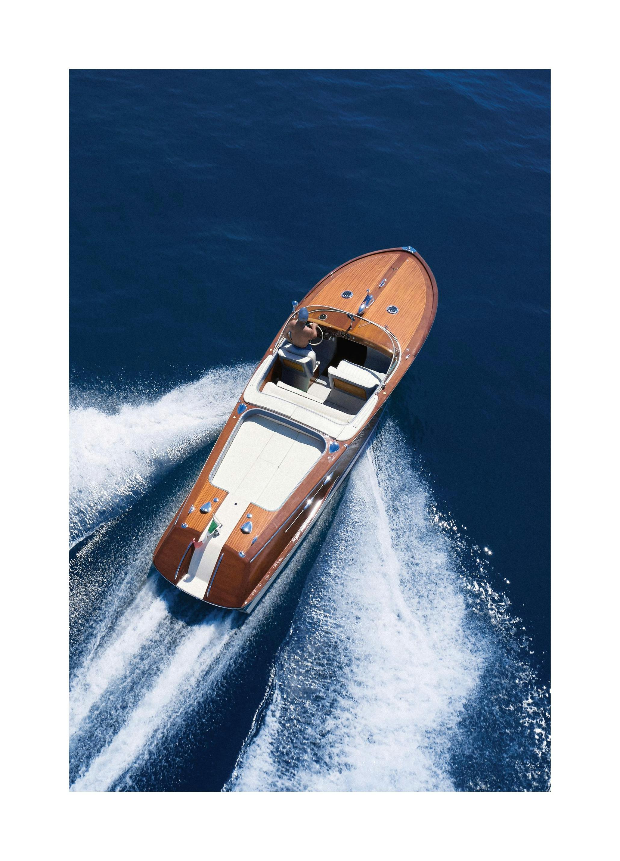 Wooden Boat Poster (30x40 cm) -  Poster mit Meeresmotiven