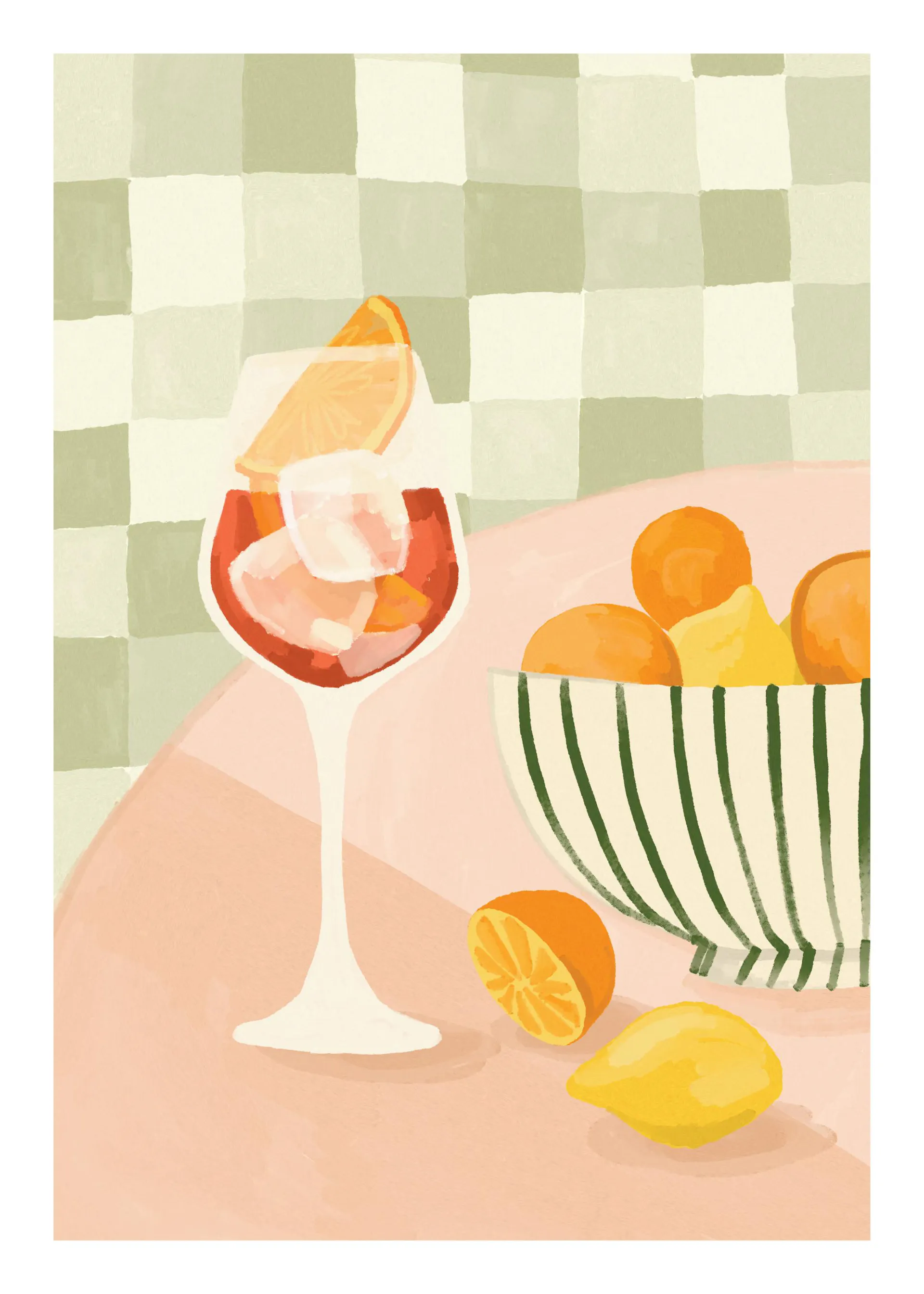 Time For Wine Print Time for wine print