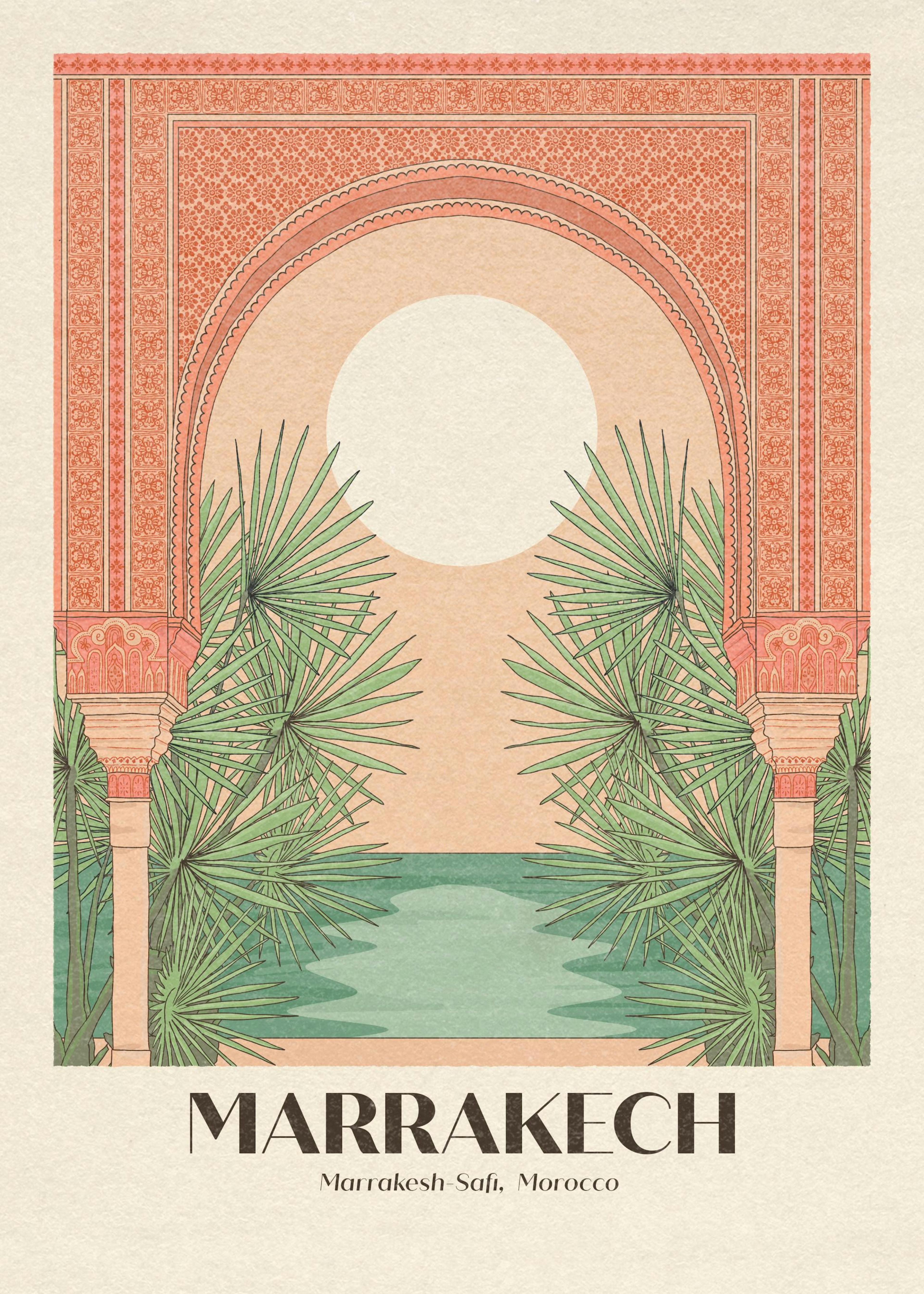 Cai and Jo - Marrakech Poster 0
