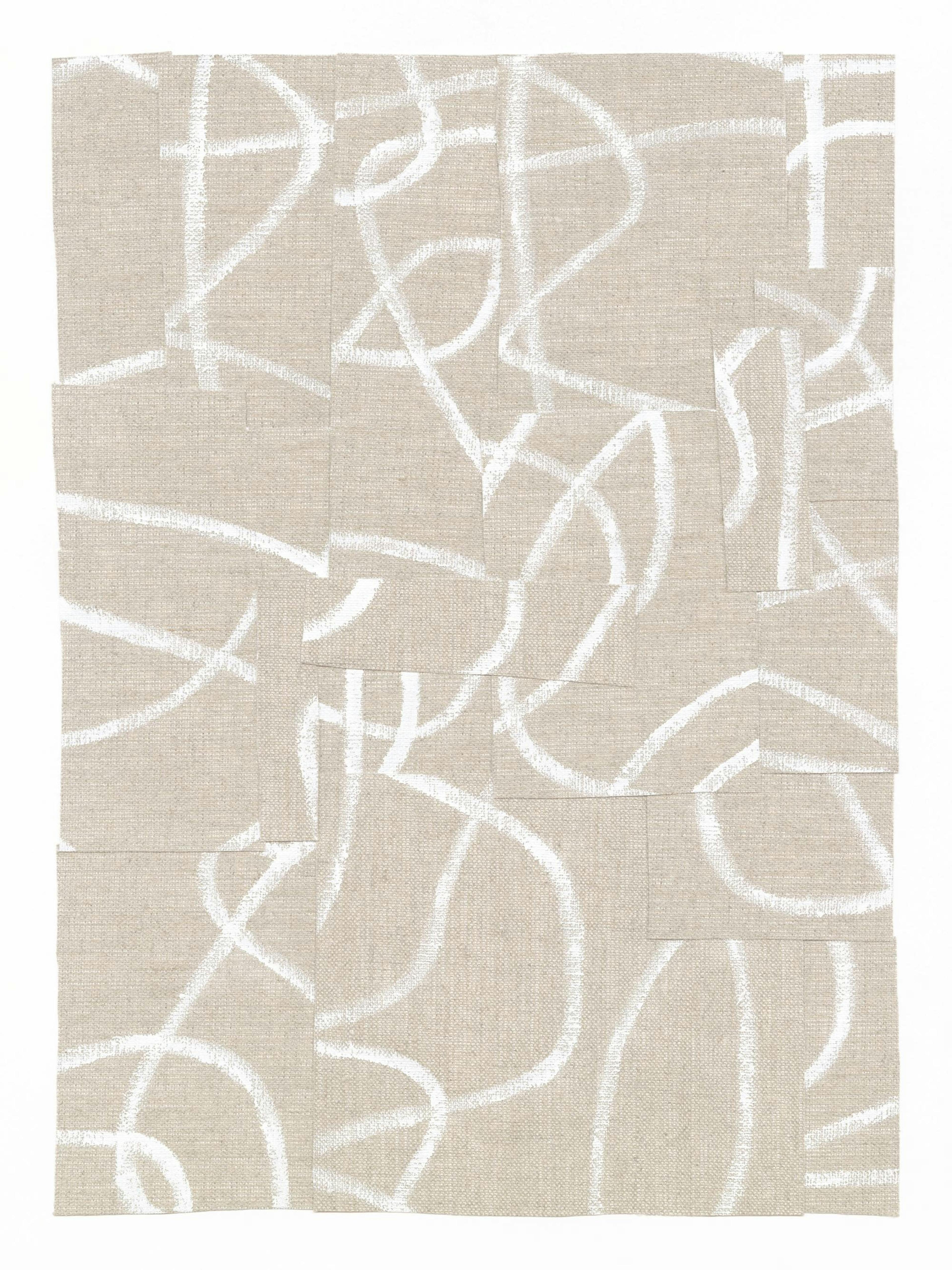 Line Art Patchwork Poster