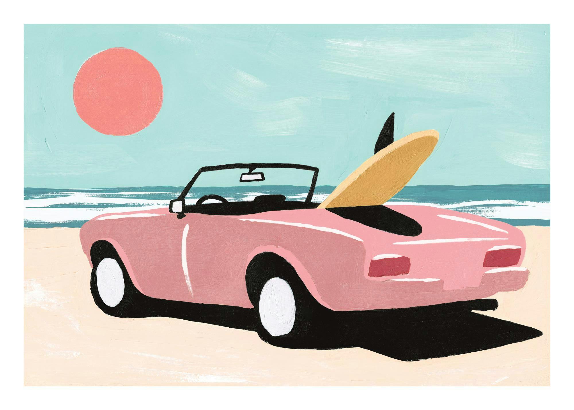 Surf Car Poster 0