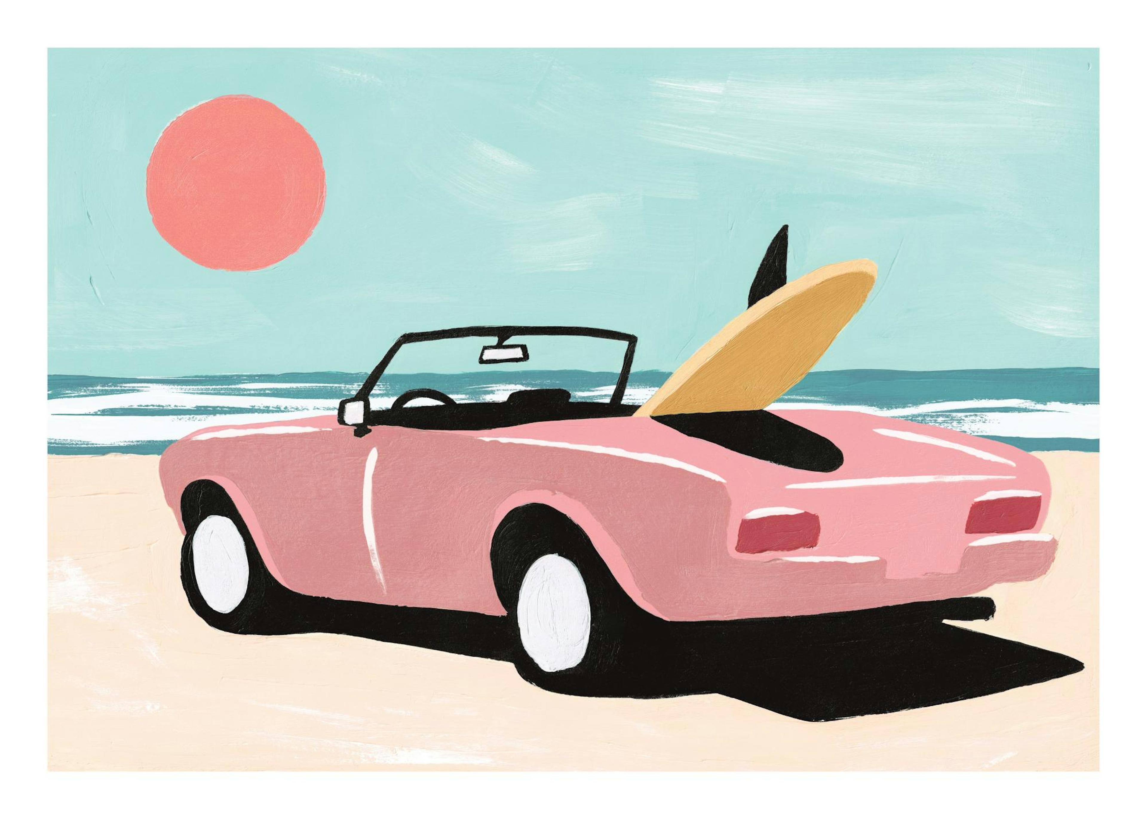 Surf Car Print 0