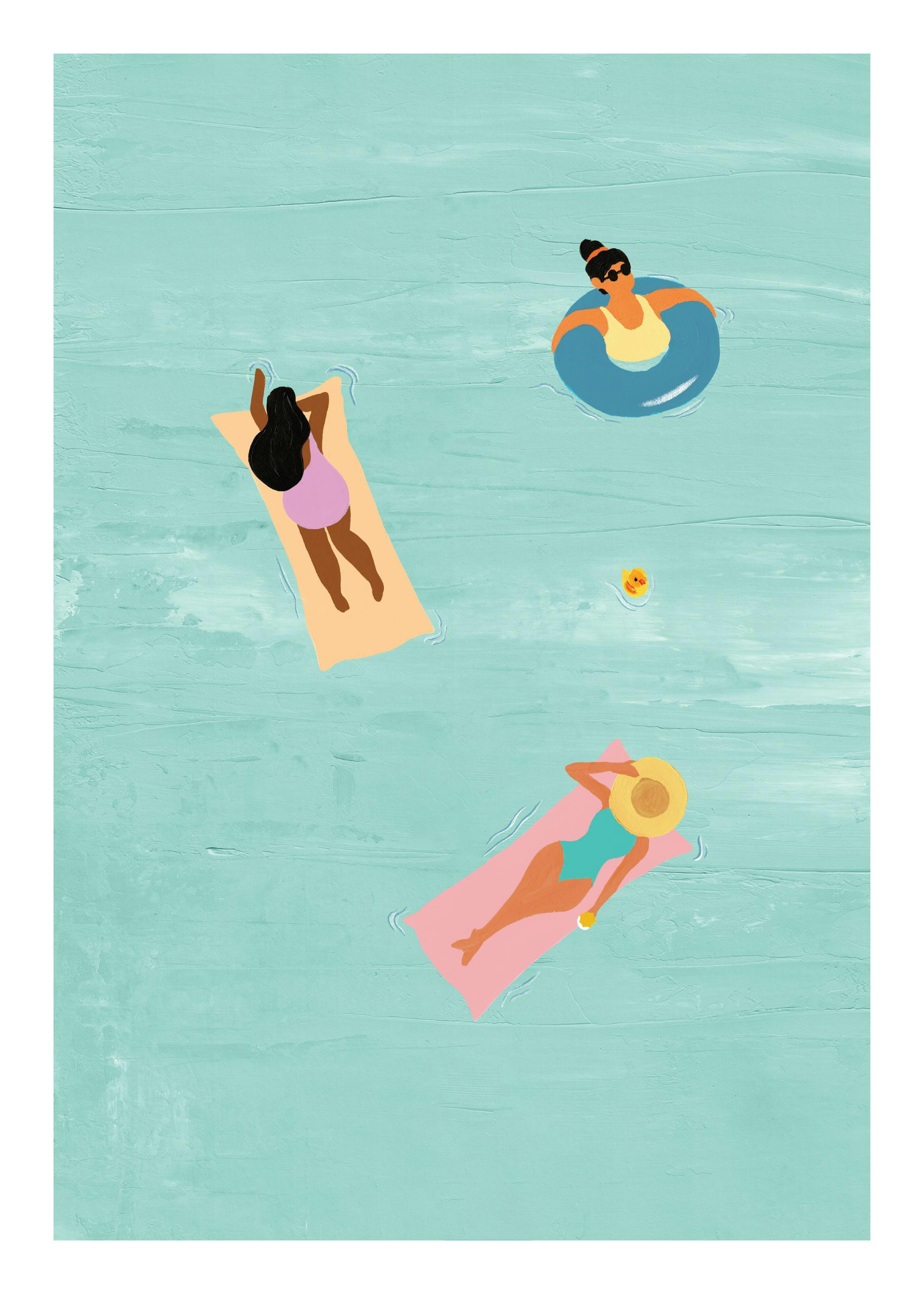 Female Bathing Print 0