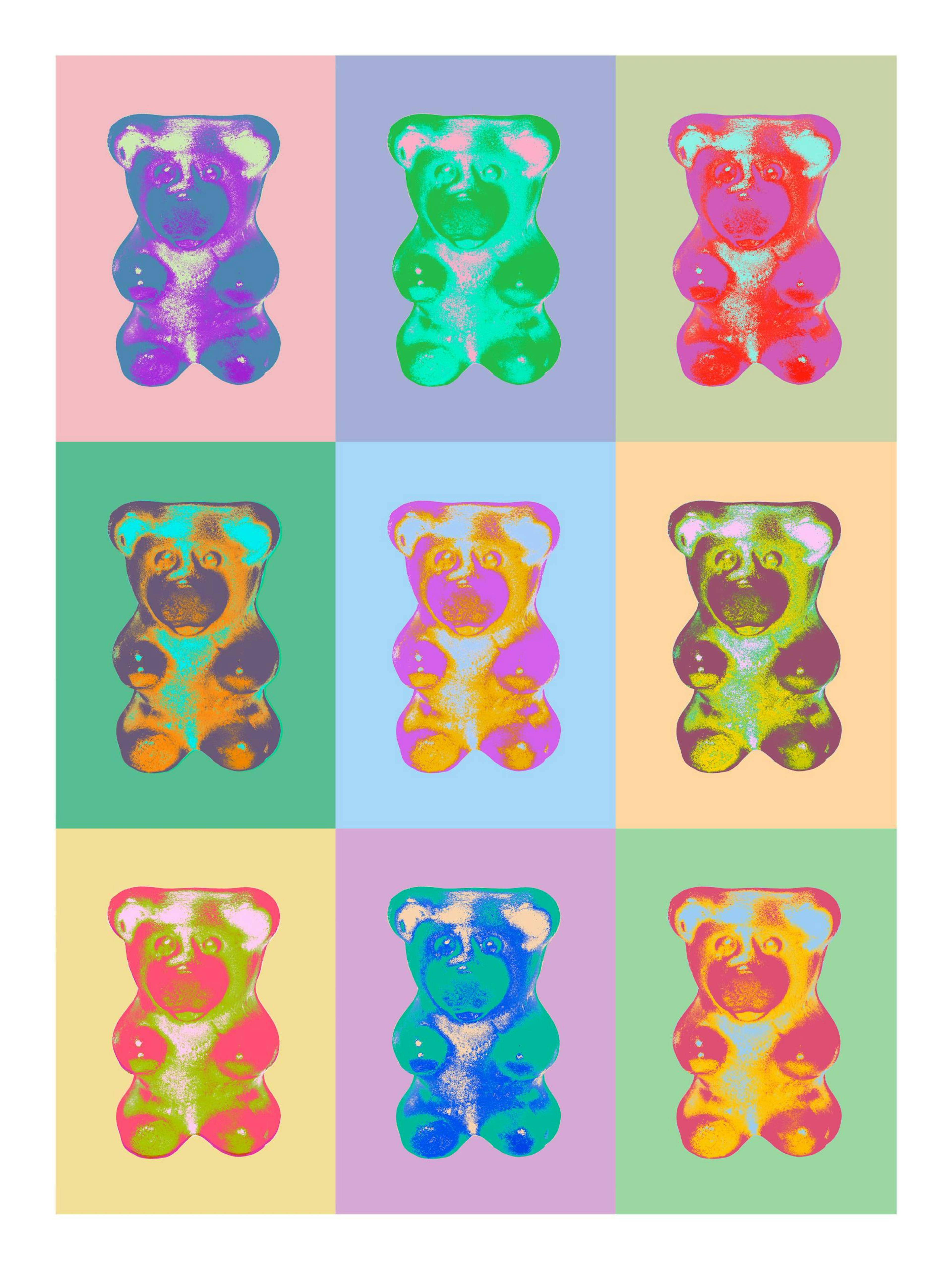 Pop Art Gummy Bear No2 Print