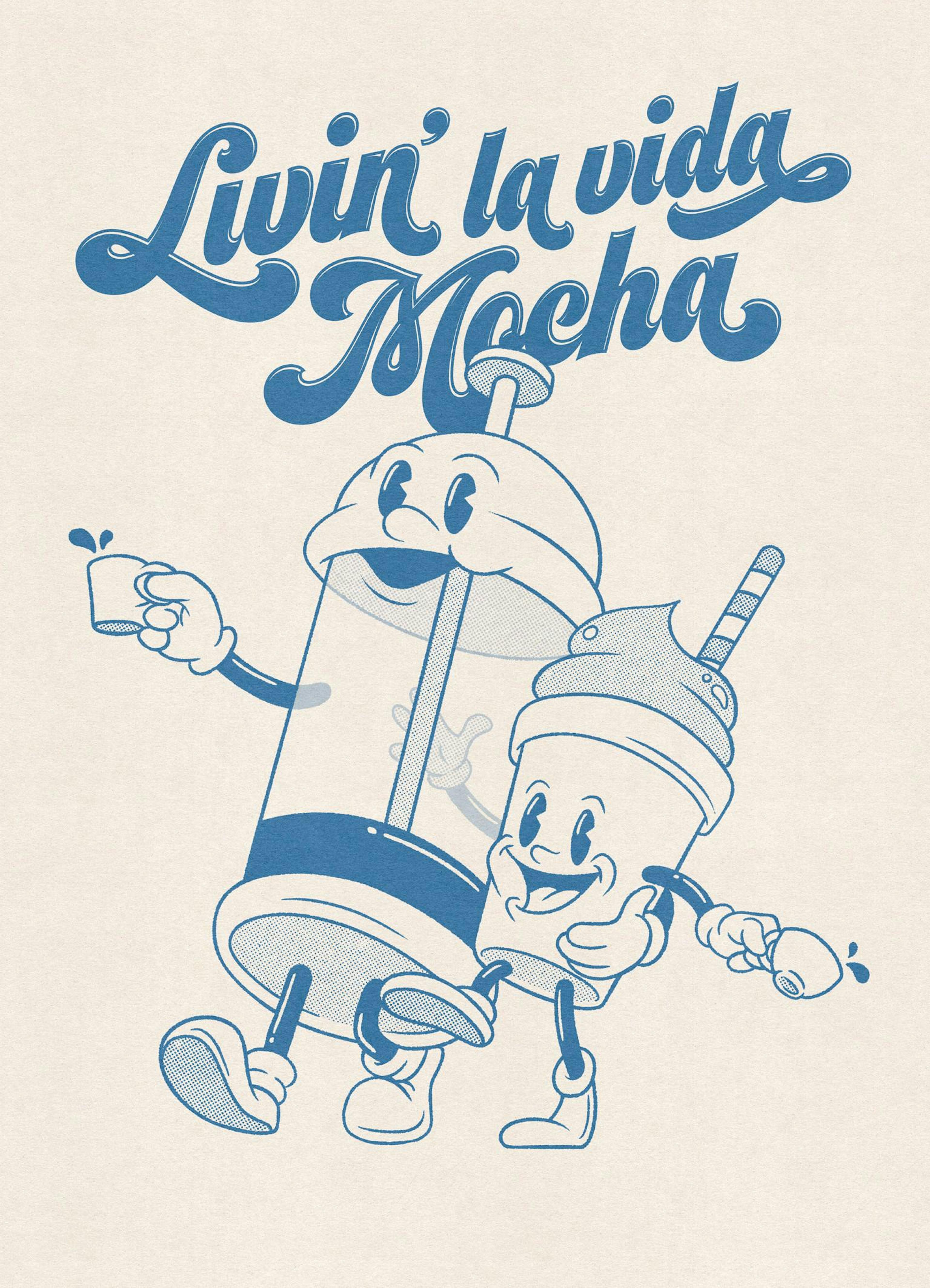 Livin' la Vida Mocha Poster