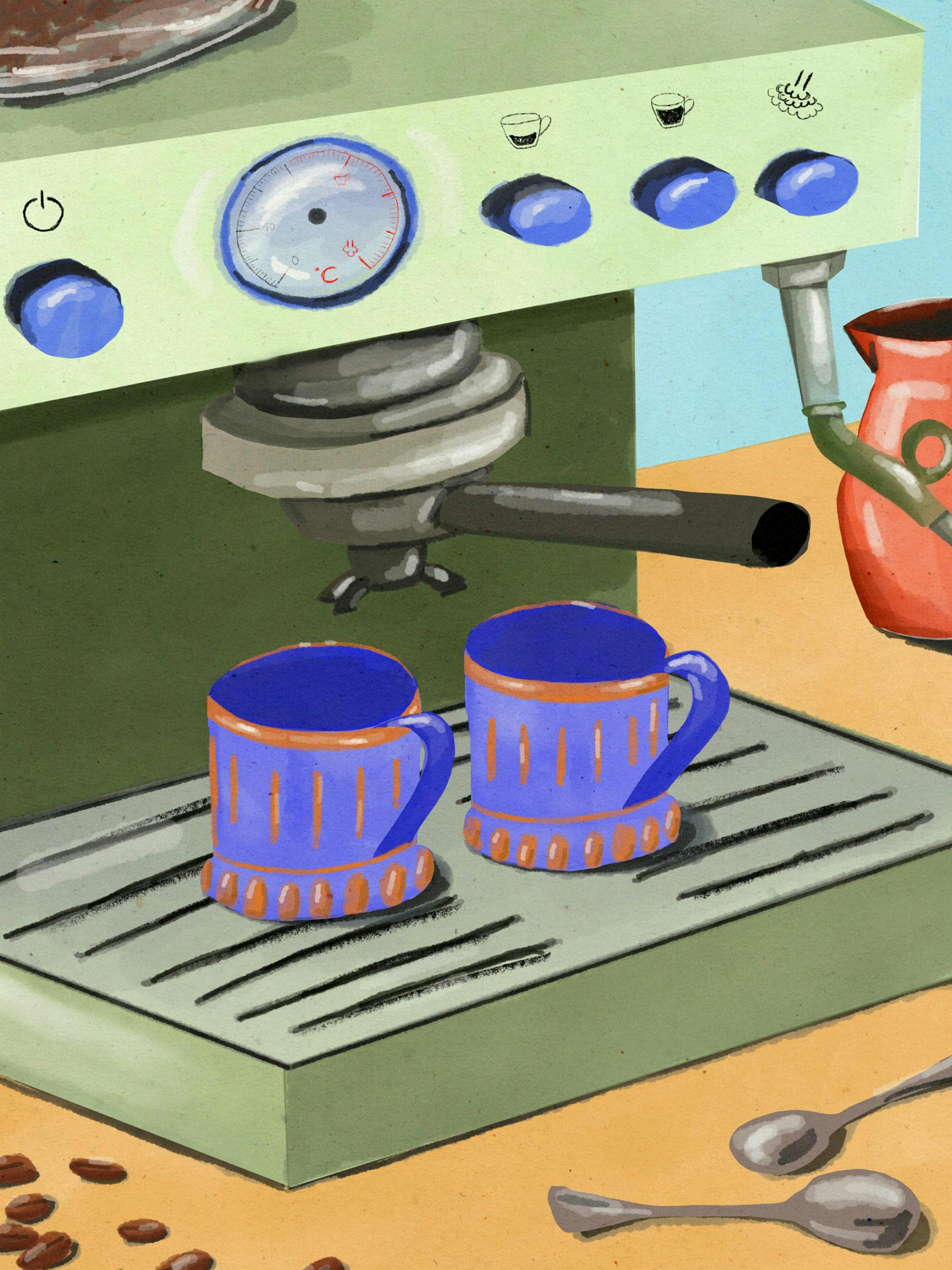 Coffee Corner Print