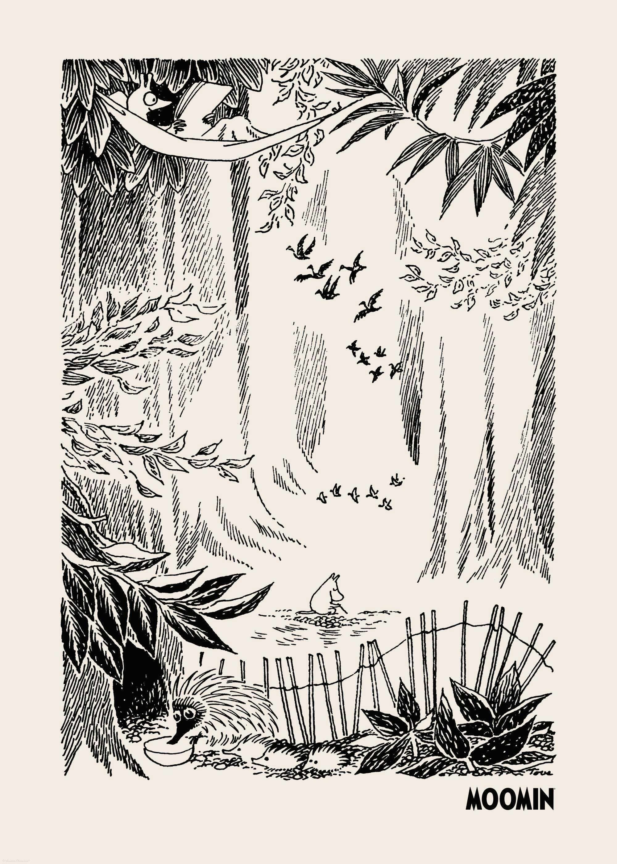 Moomin - The Forest Poster 0
