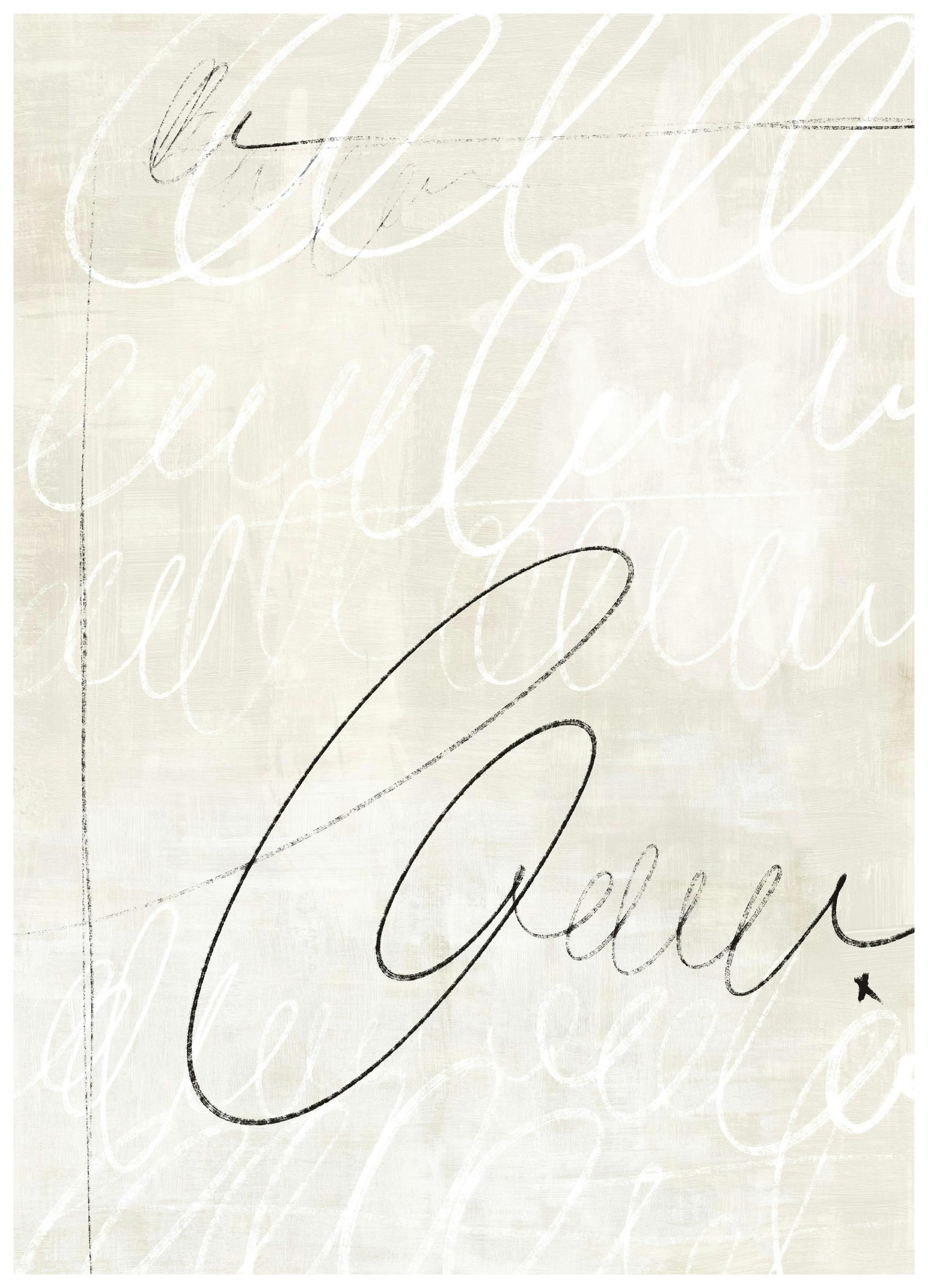 Abstract Sketches No1 Poster (100x150 cm) - Nordic Retreat