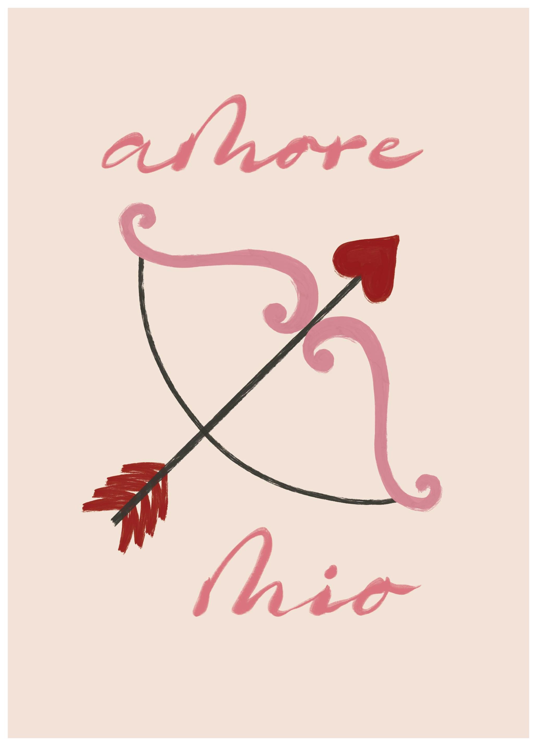 Amore Mio Print (30x40 cm)