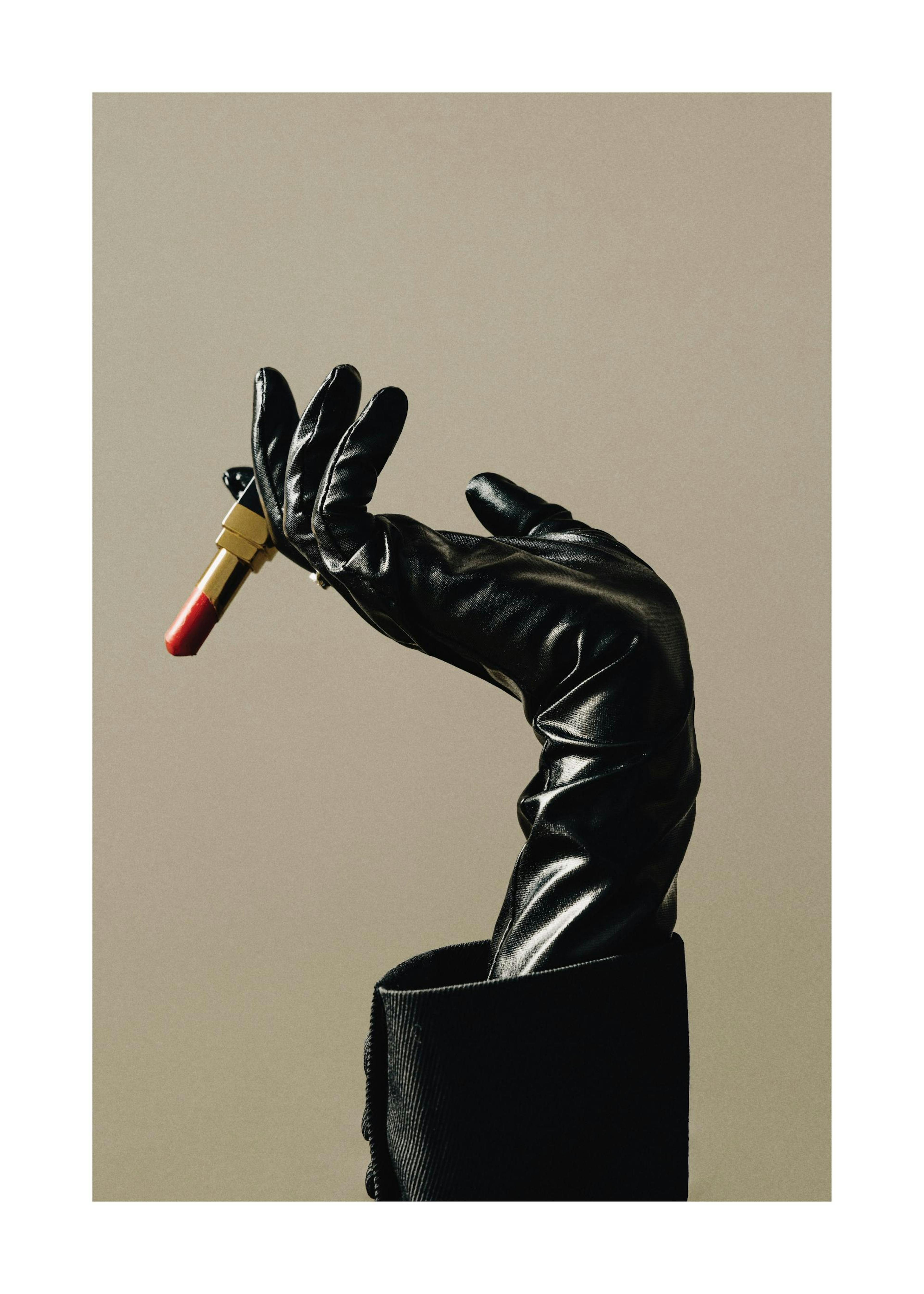 Lipstick and Leather Print 0