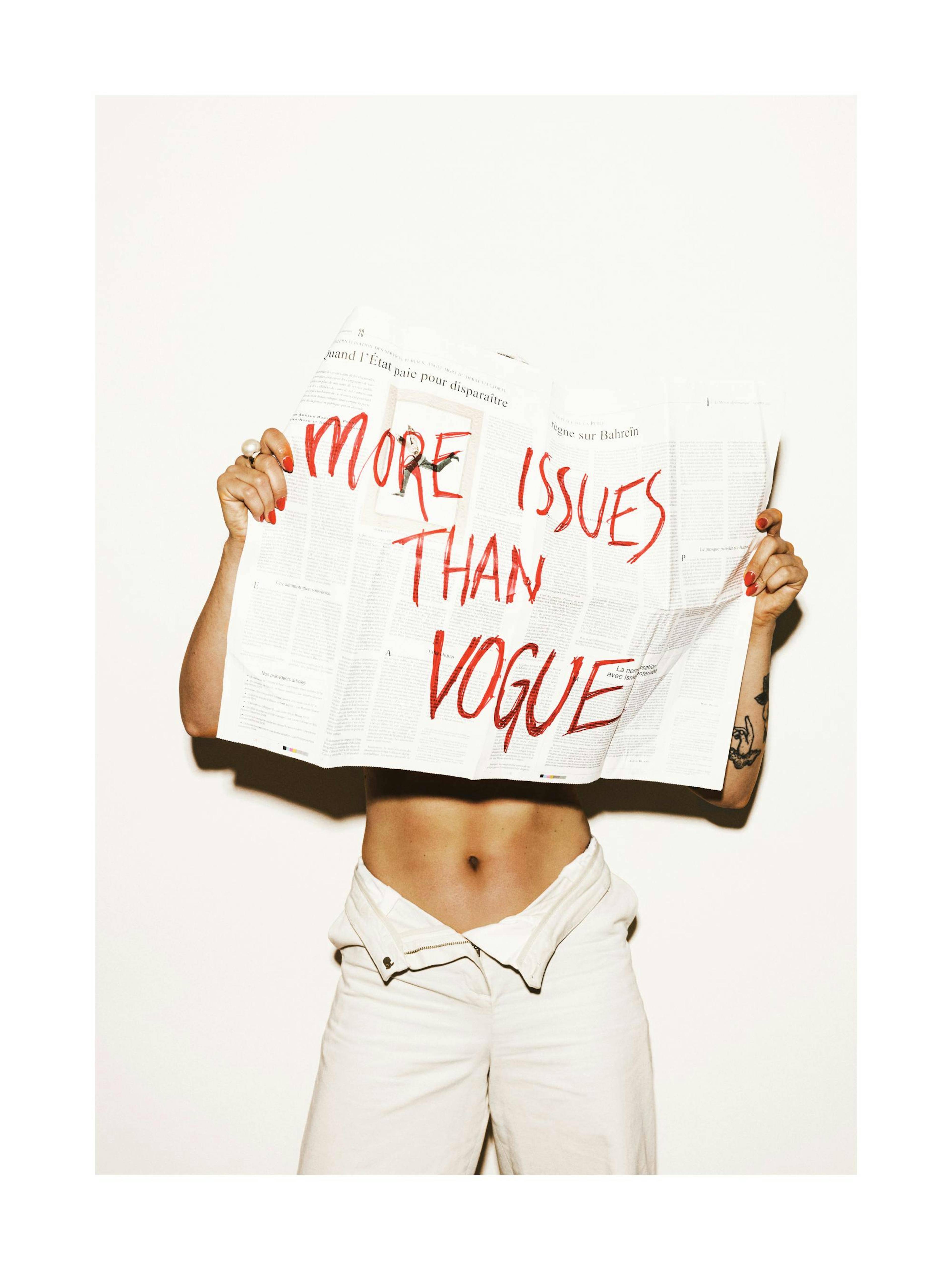 More Issues than Vogue Plagát