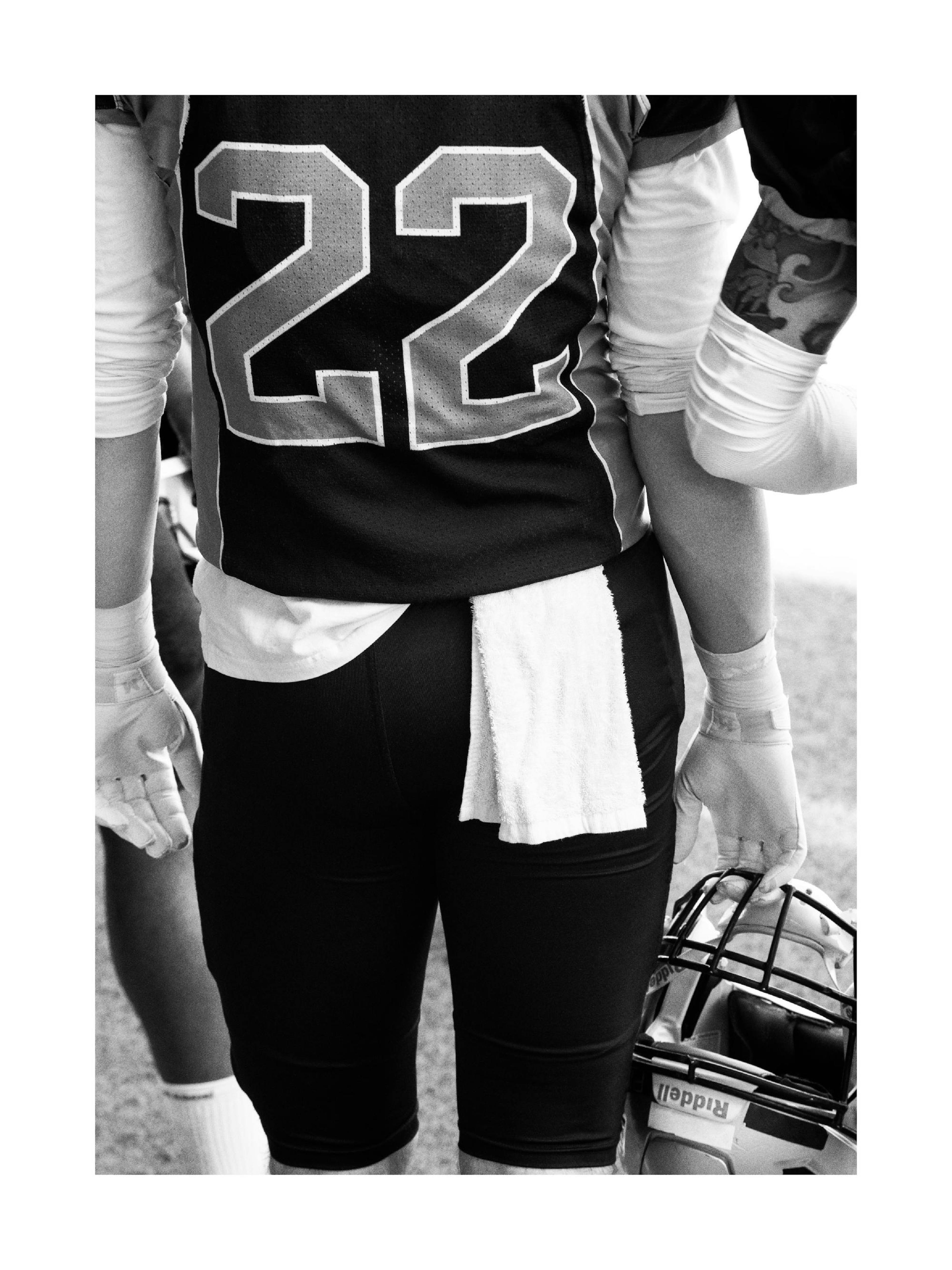 American Football Suit Print