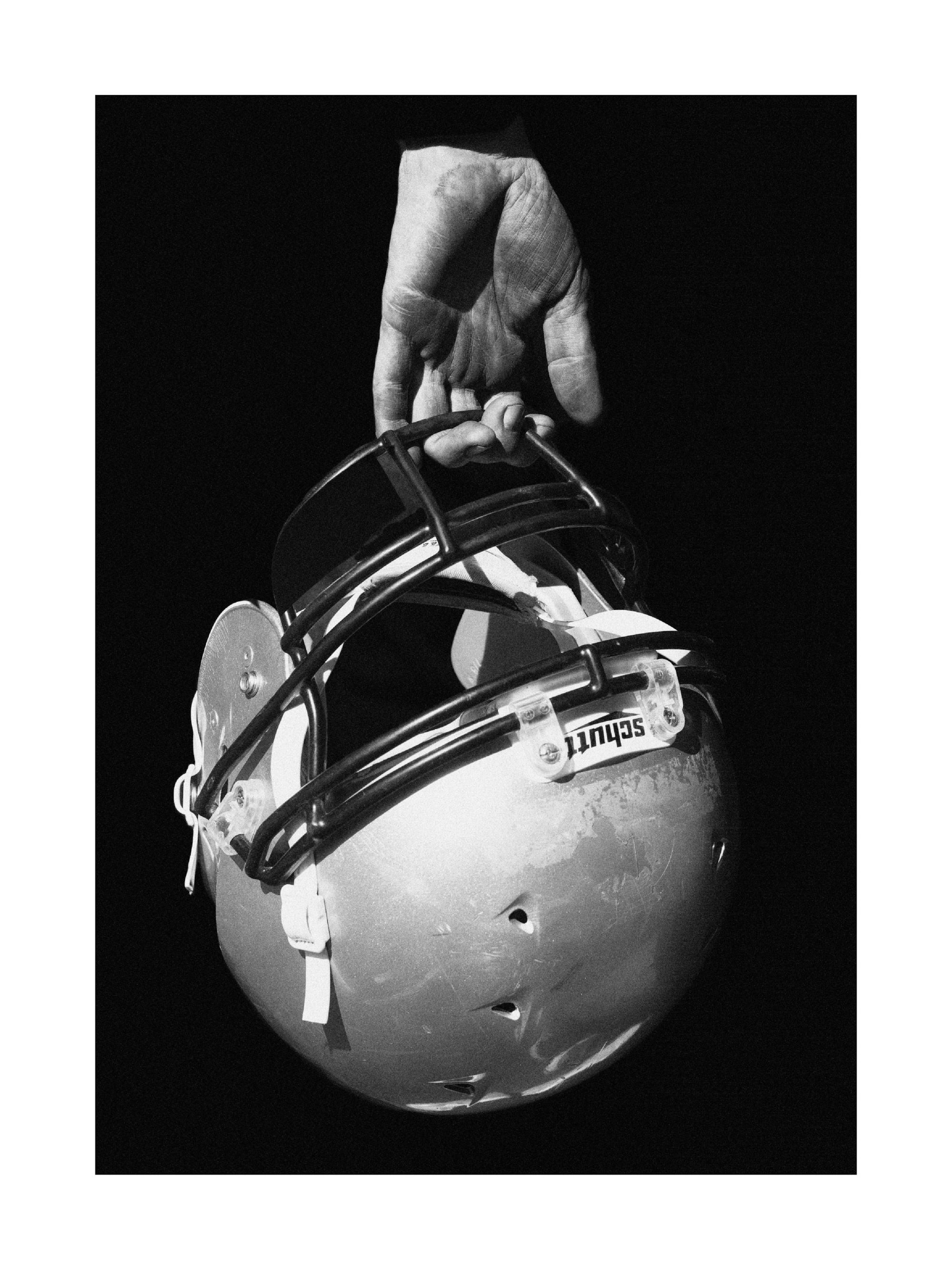 American Football Helmet Affiche