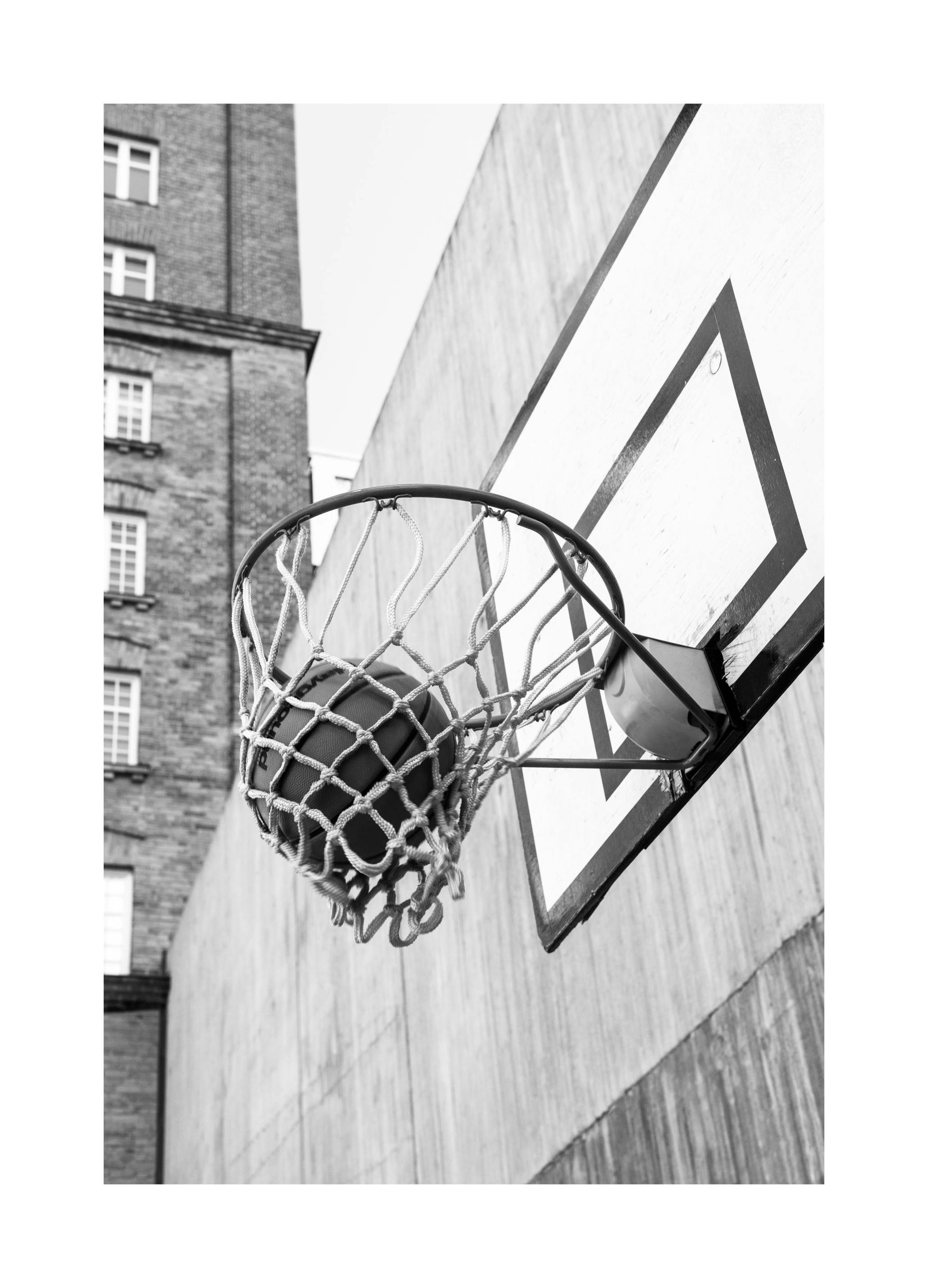 Basketball Score Affiche (30x40 cm) - Posters de sport