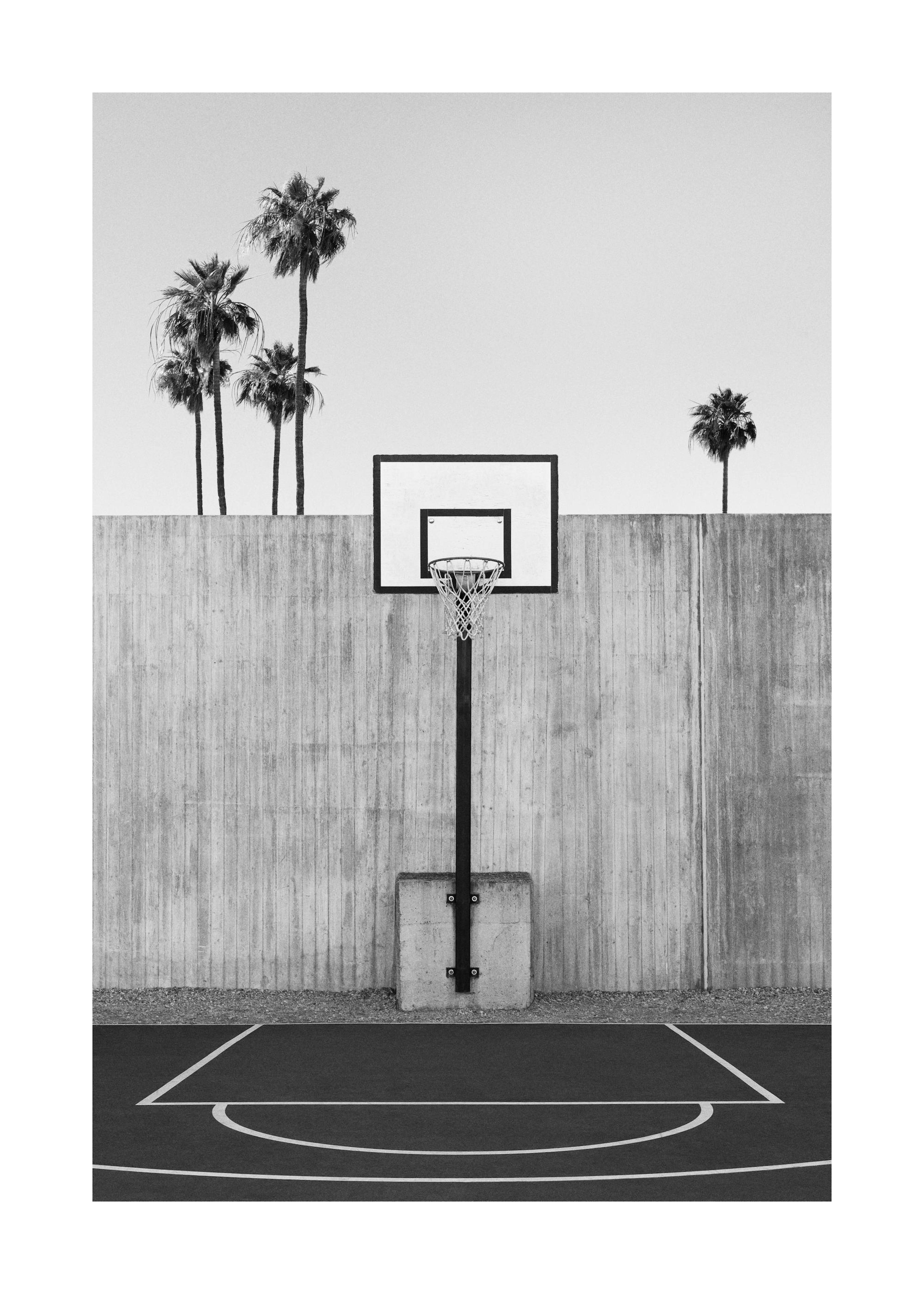 California Basketball Court Poster 0