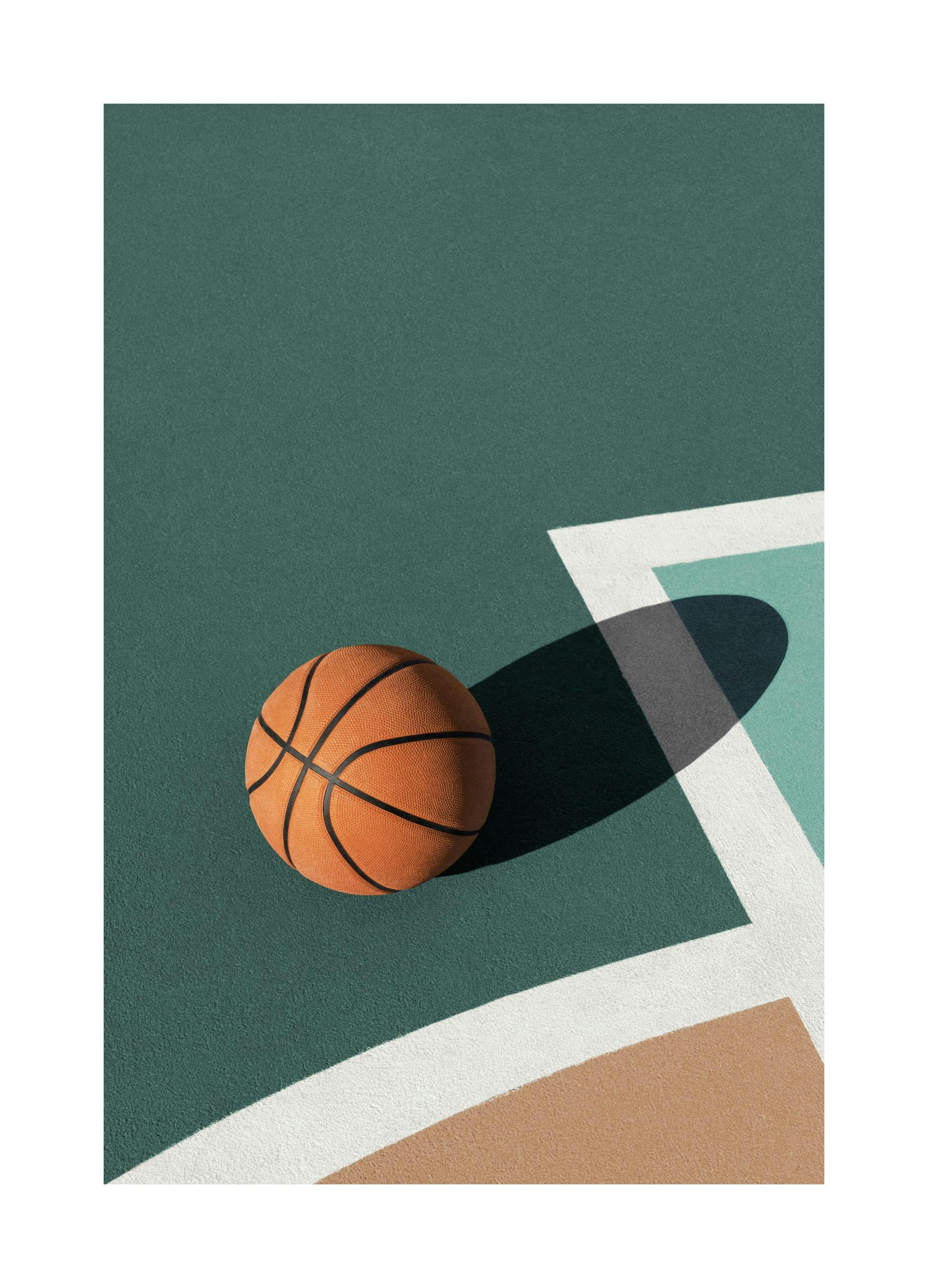 On Court Poster (50x70 cm) -  Sportposter und Bilder