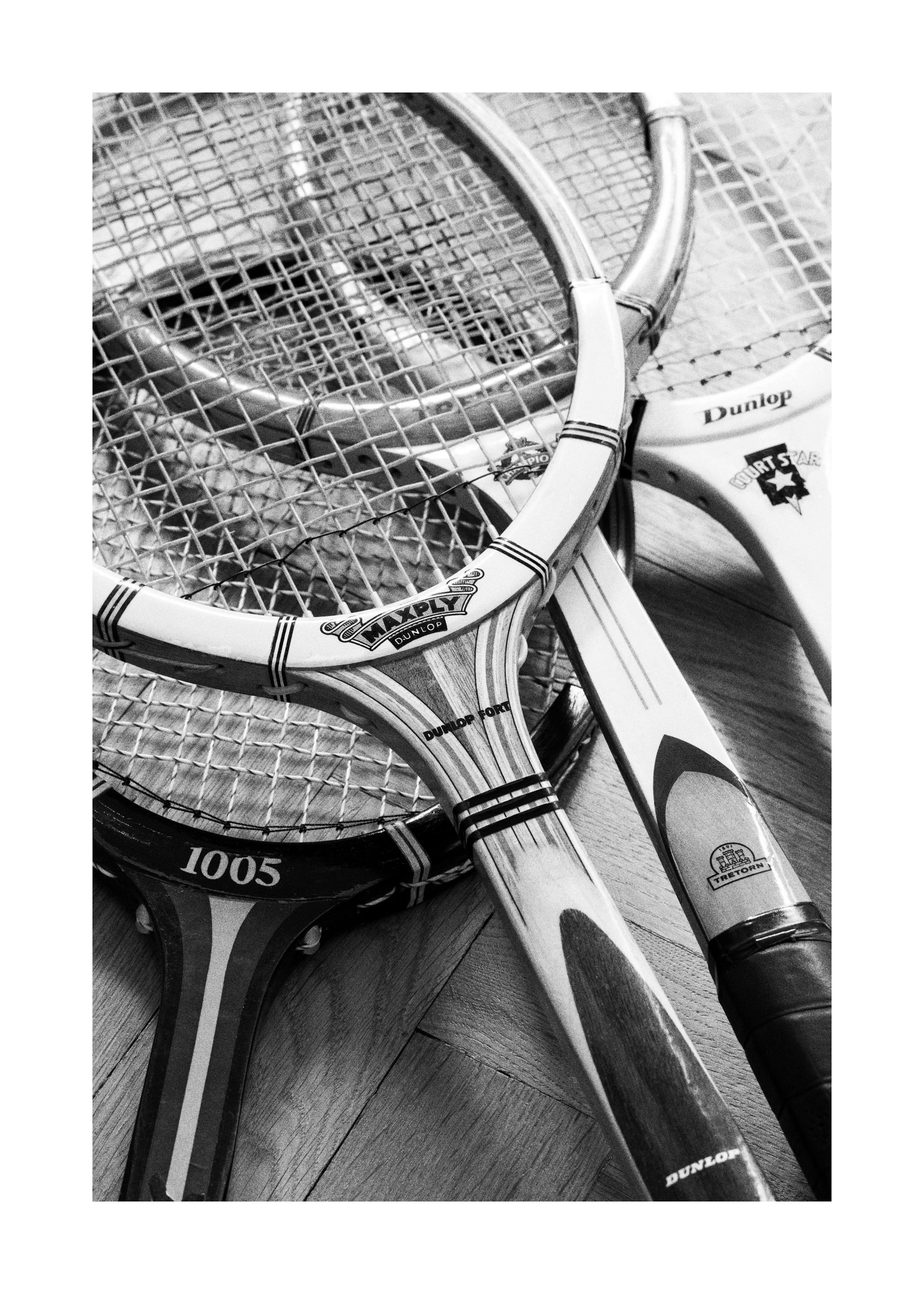 Tennis Rackets Poster 0