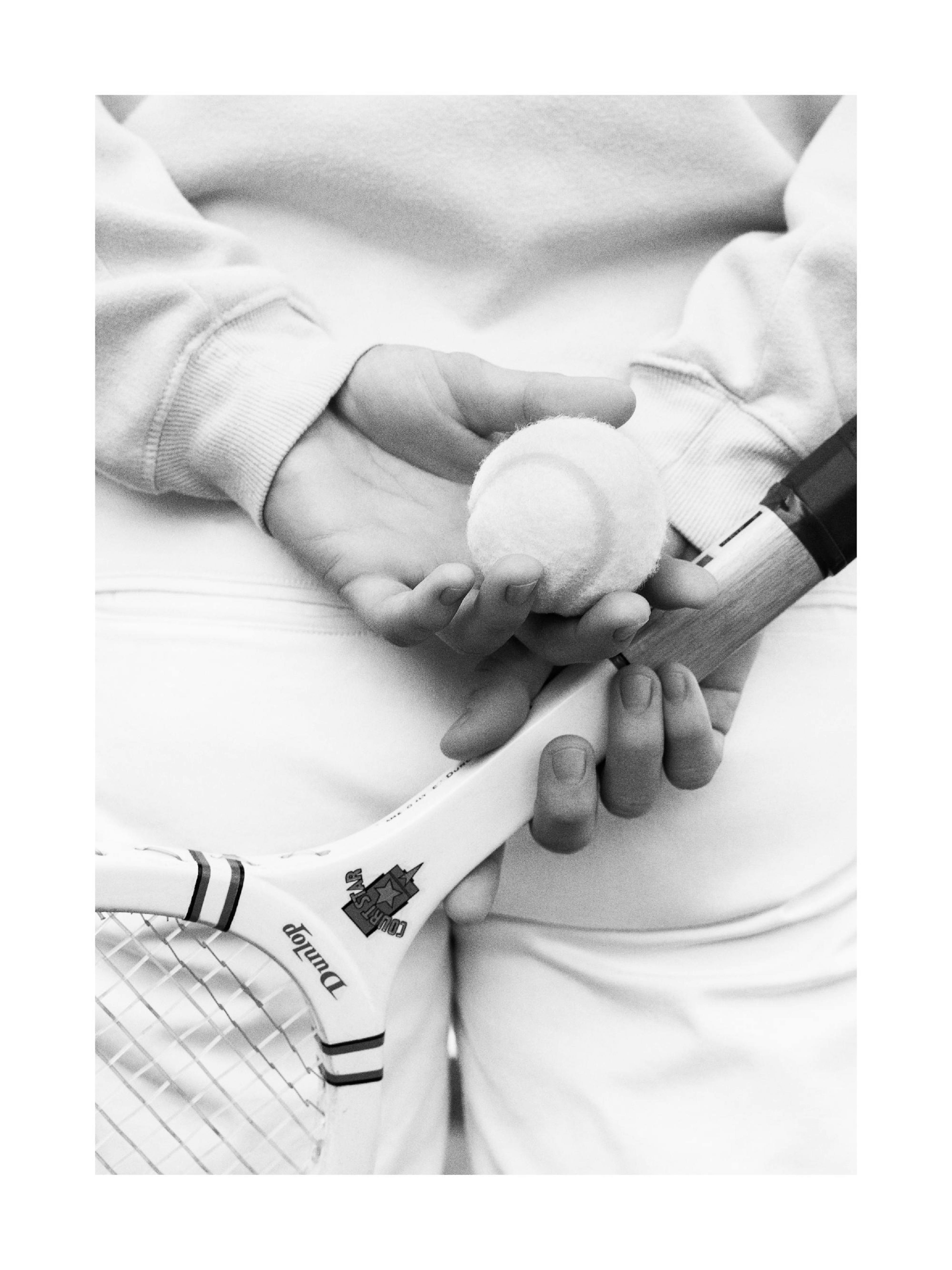Tennis Player Print