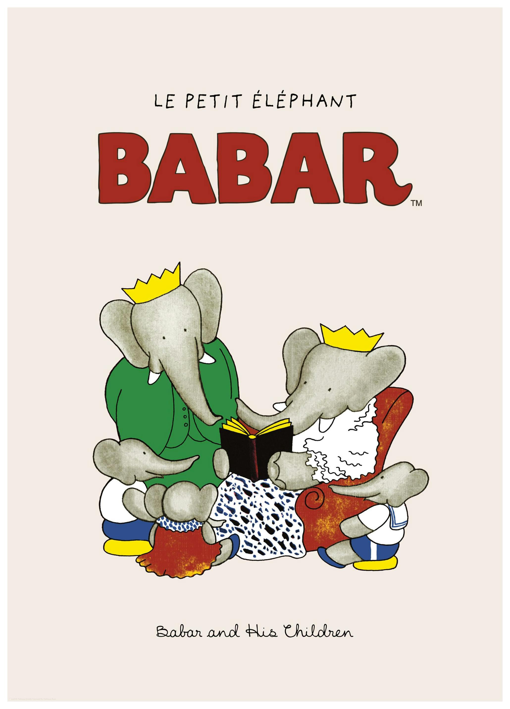 Babar - Babar and His Children Poster (30x40 cm) - Babar