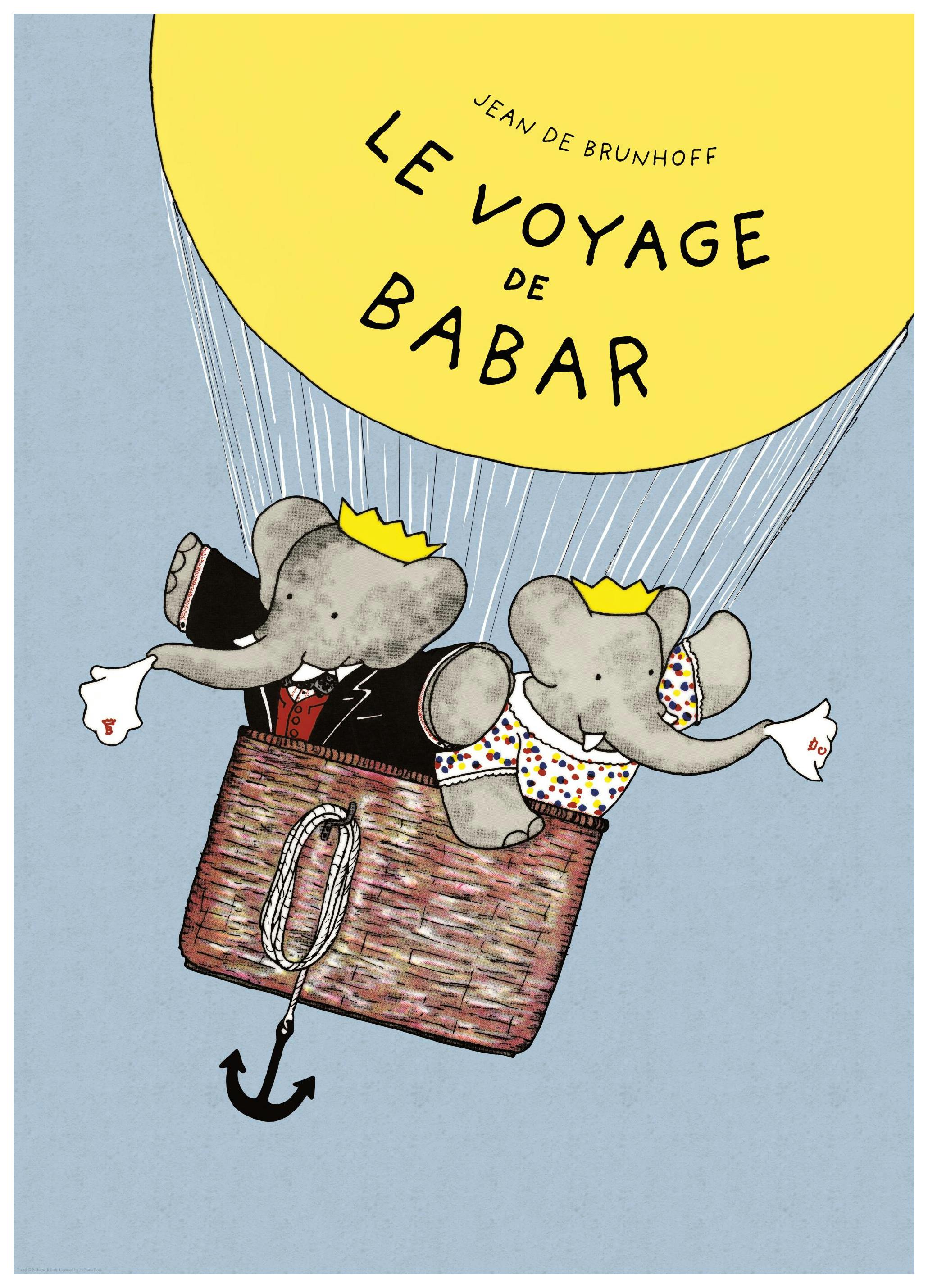 Babar - Le Voyage de Babar Poster (50x70 cm) - Babar