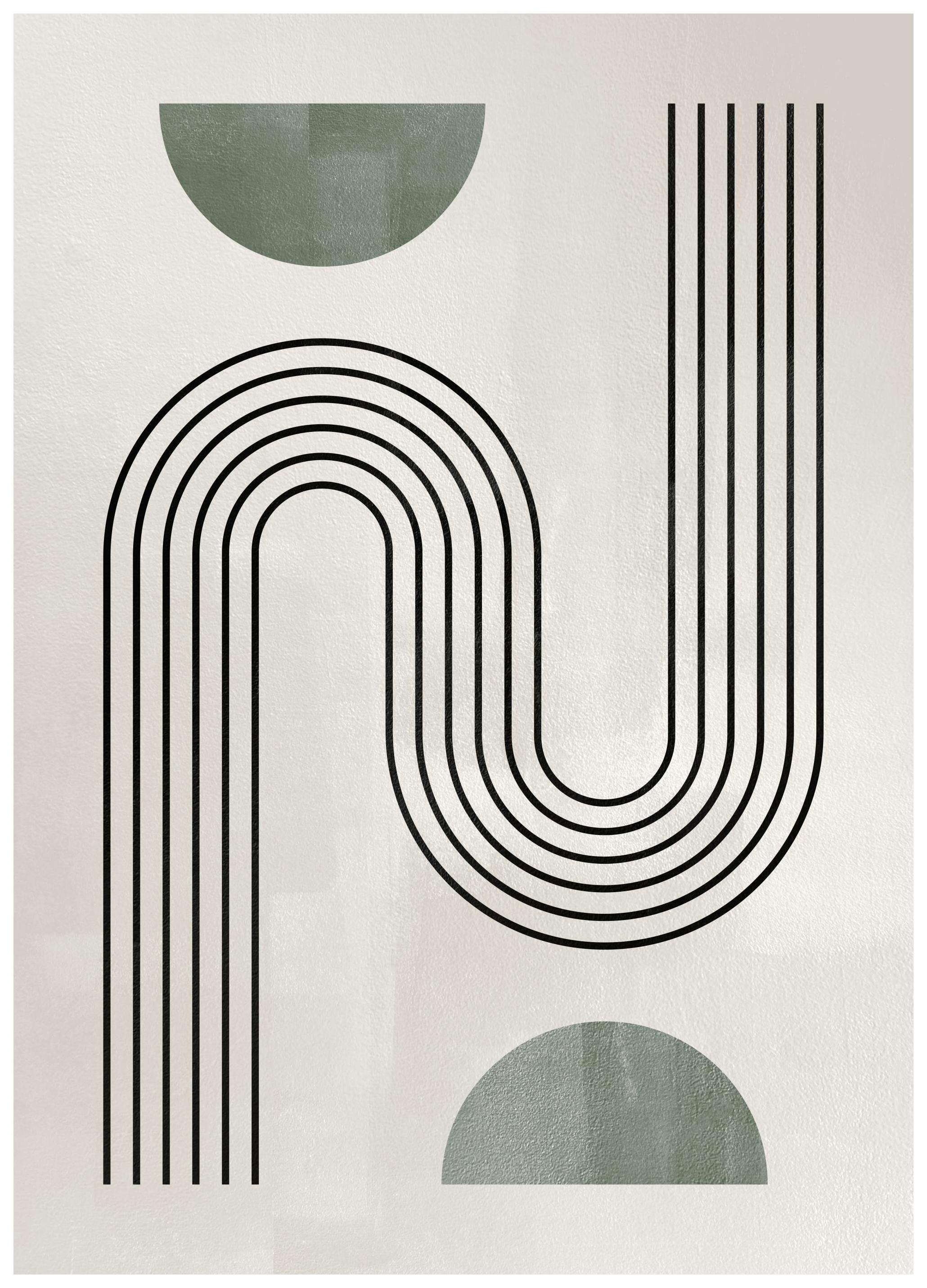 Bending Arches Affiche (50x70 cm)