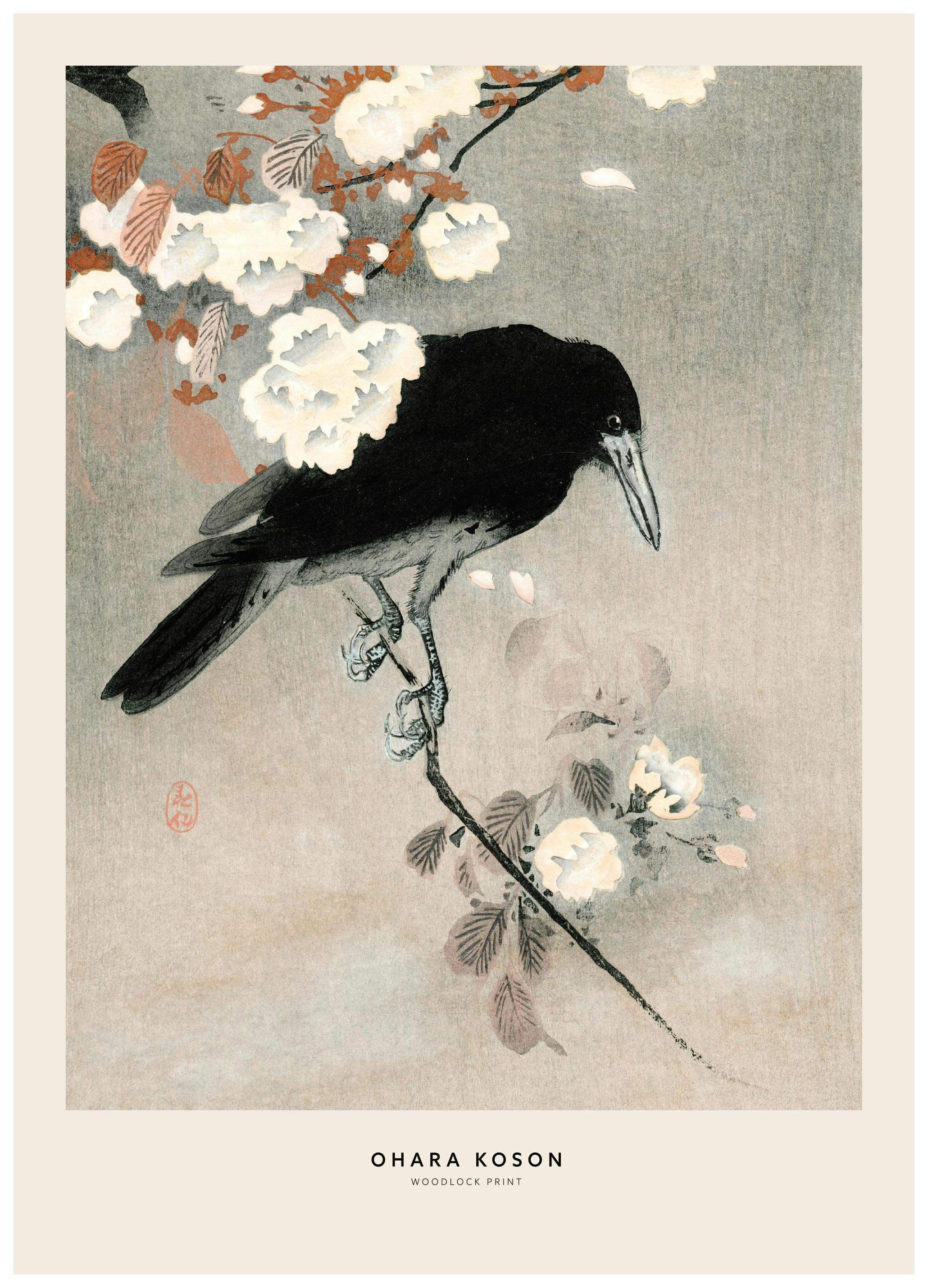 Ohara Koson - Woodblock Print Plakat (30x40 cm)- Obrazy sławnych malarzy