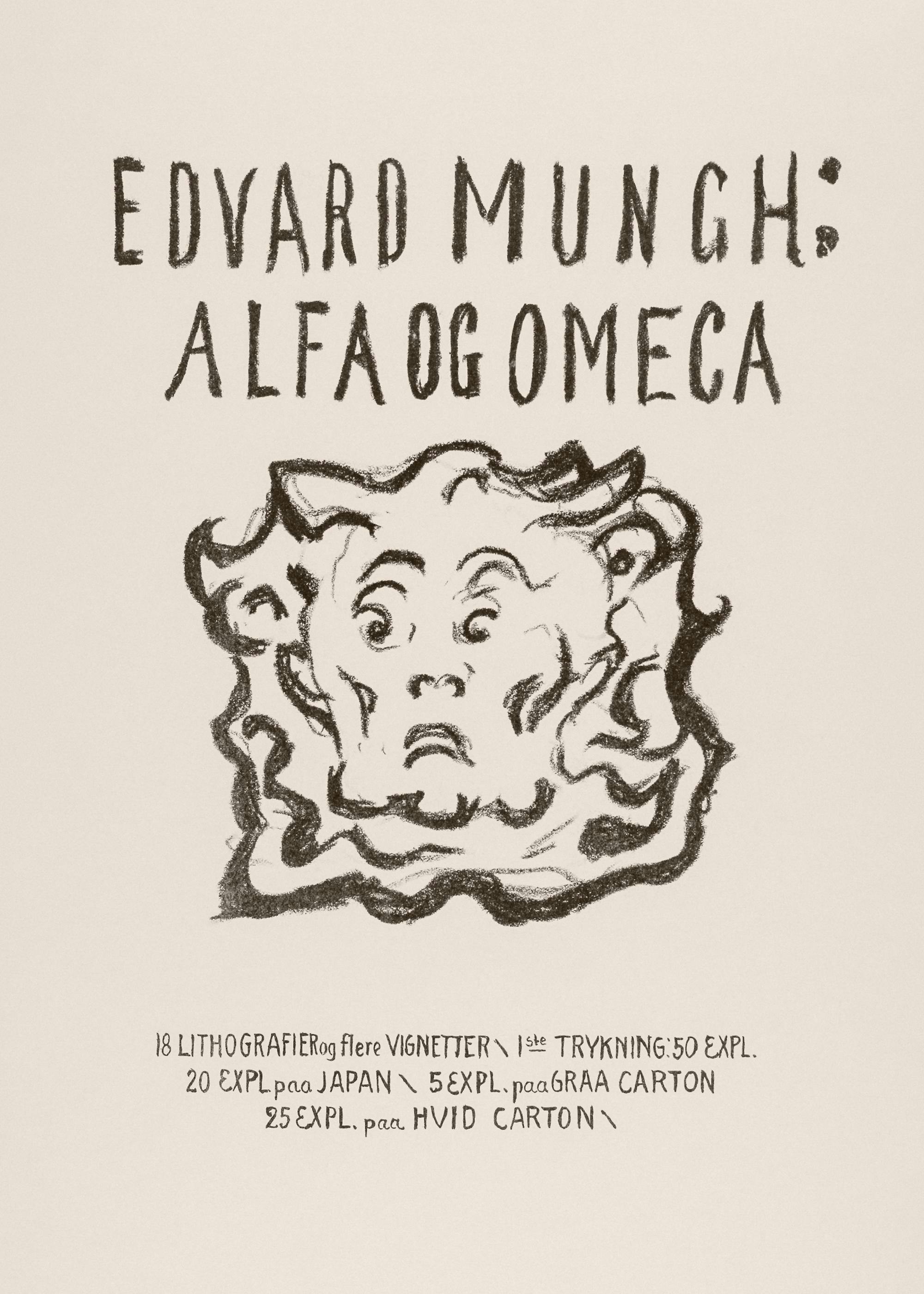 Edvard Munch - Alfa and Omega Poster 0
