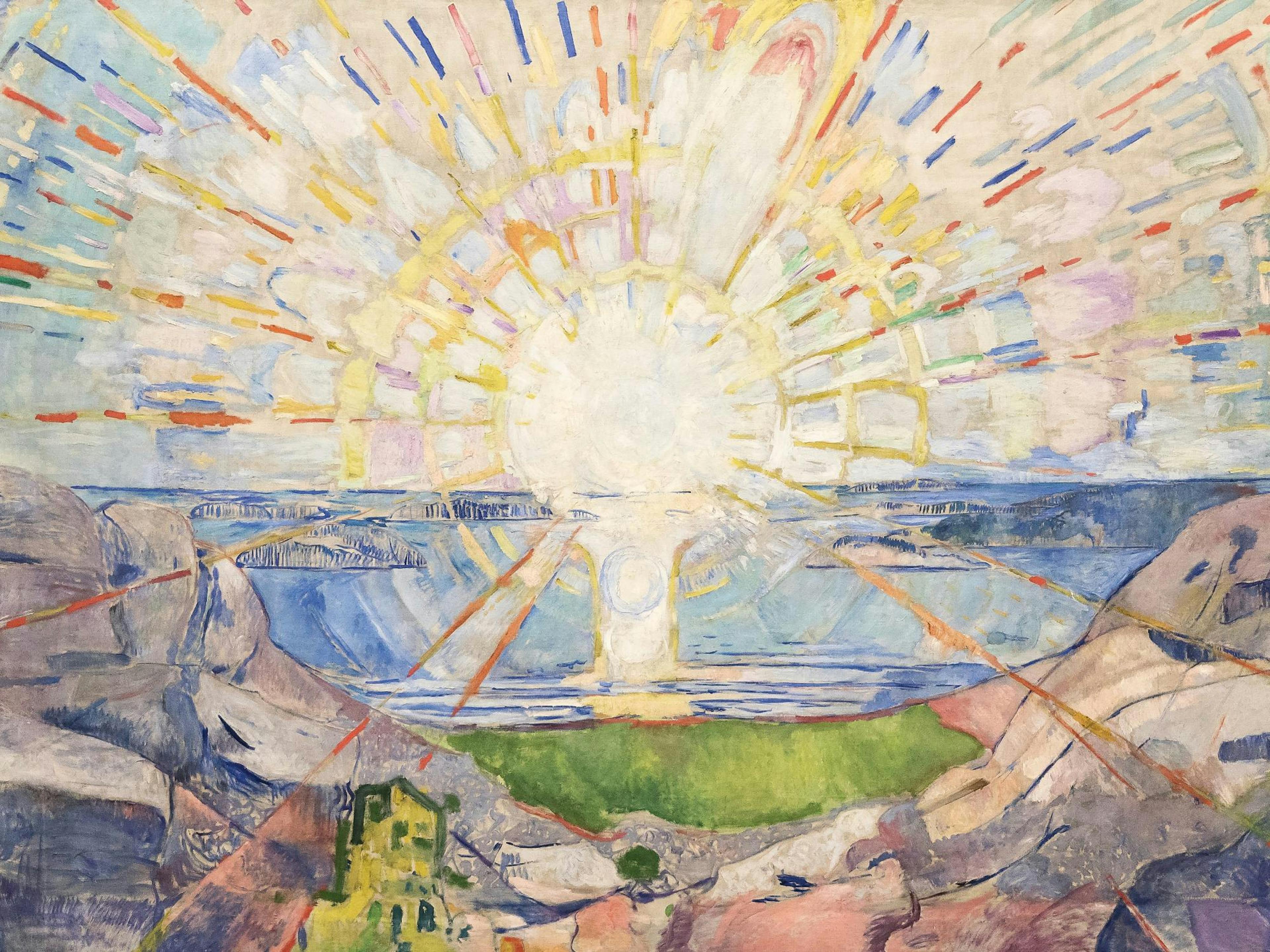 Edvard Munch - Solenintro Plakat