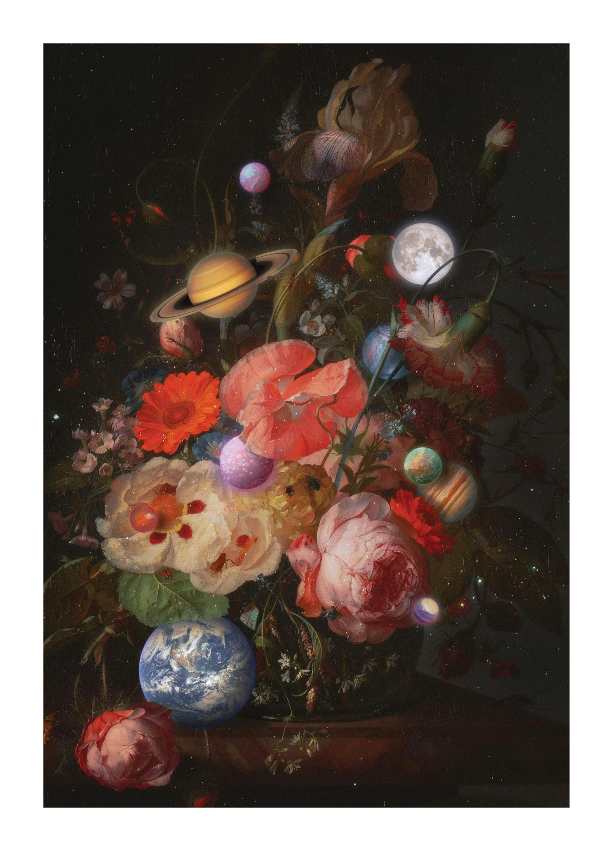 Jonas Loose - Bouquet Of Planets Poster (30x40 cm)