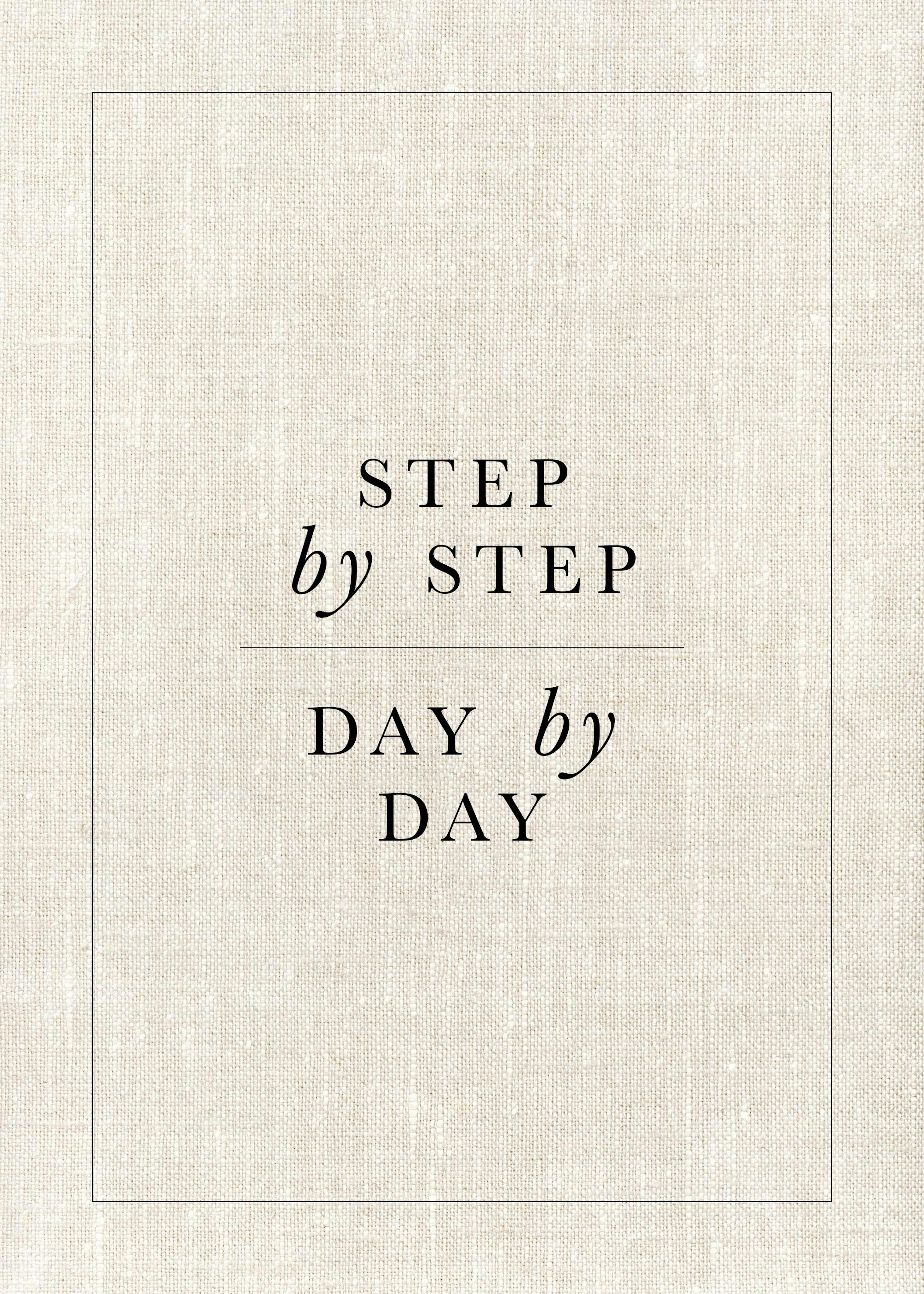 Step by Step Poster 0