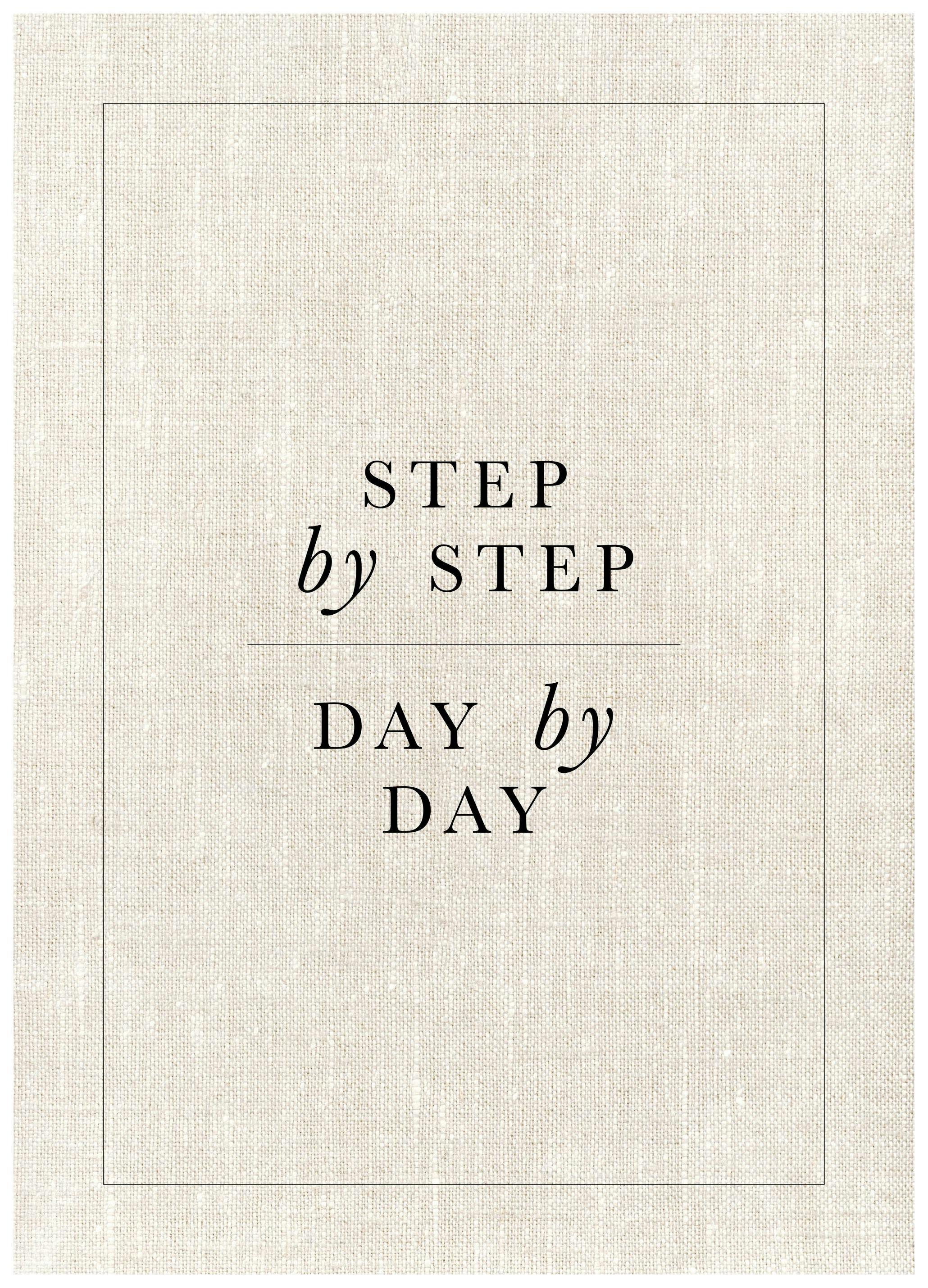 Step by Step Plagát (21x30 cm)