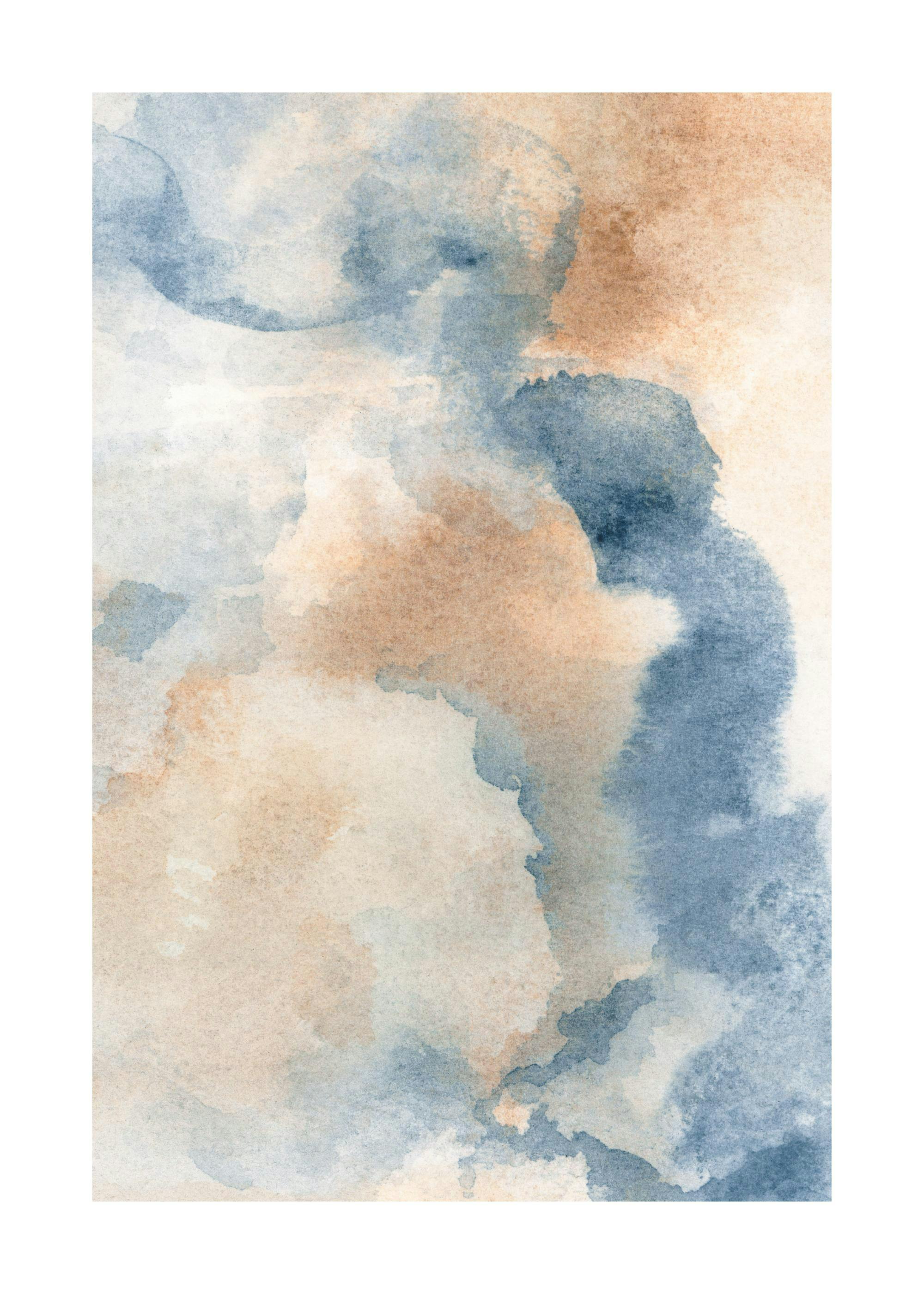Moody Watercolor No1 Print 0
