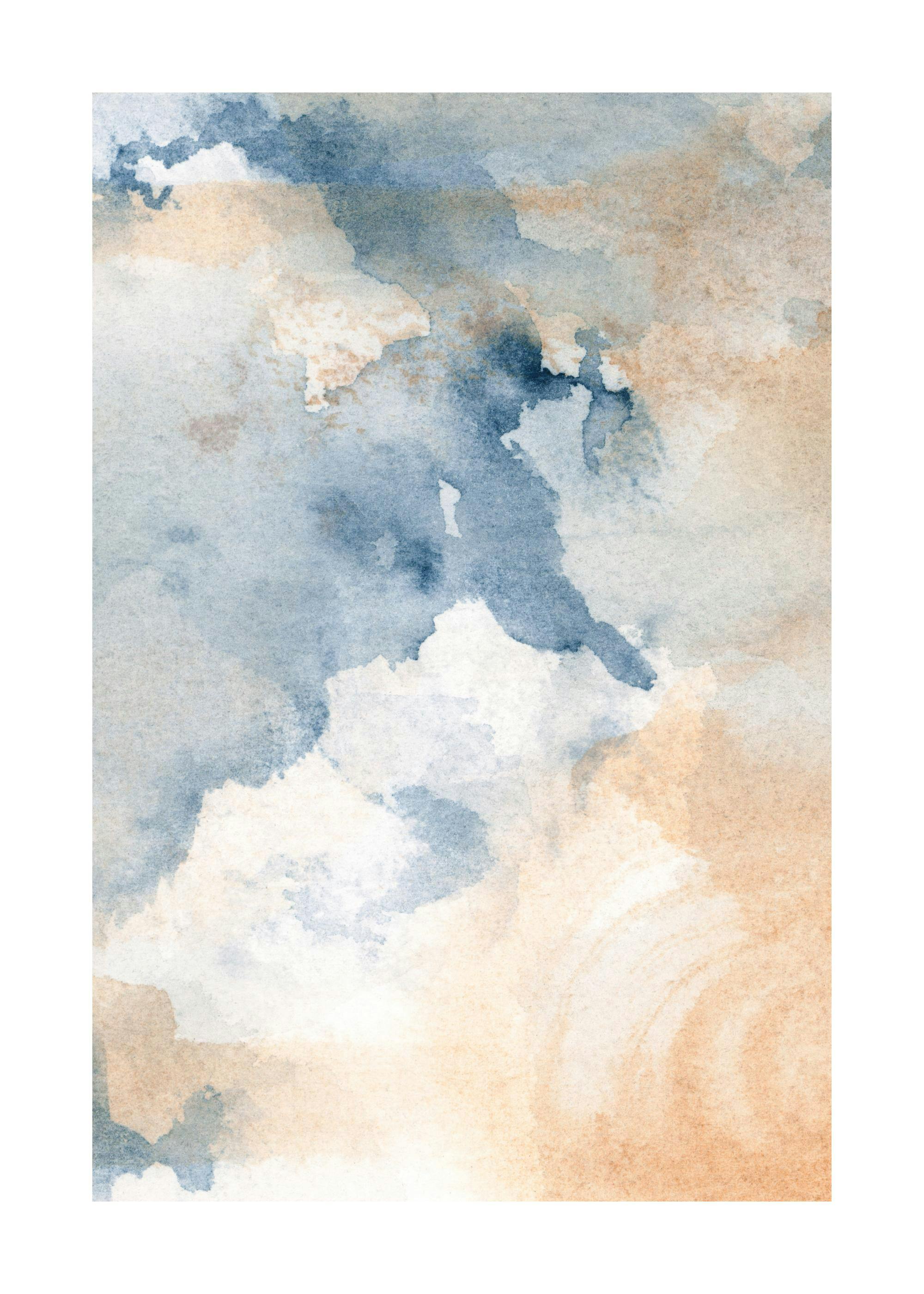 Moody Watercolor No2 Poster 0