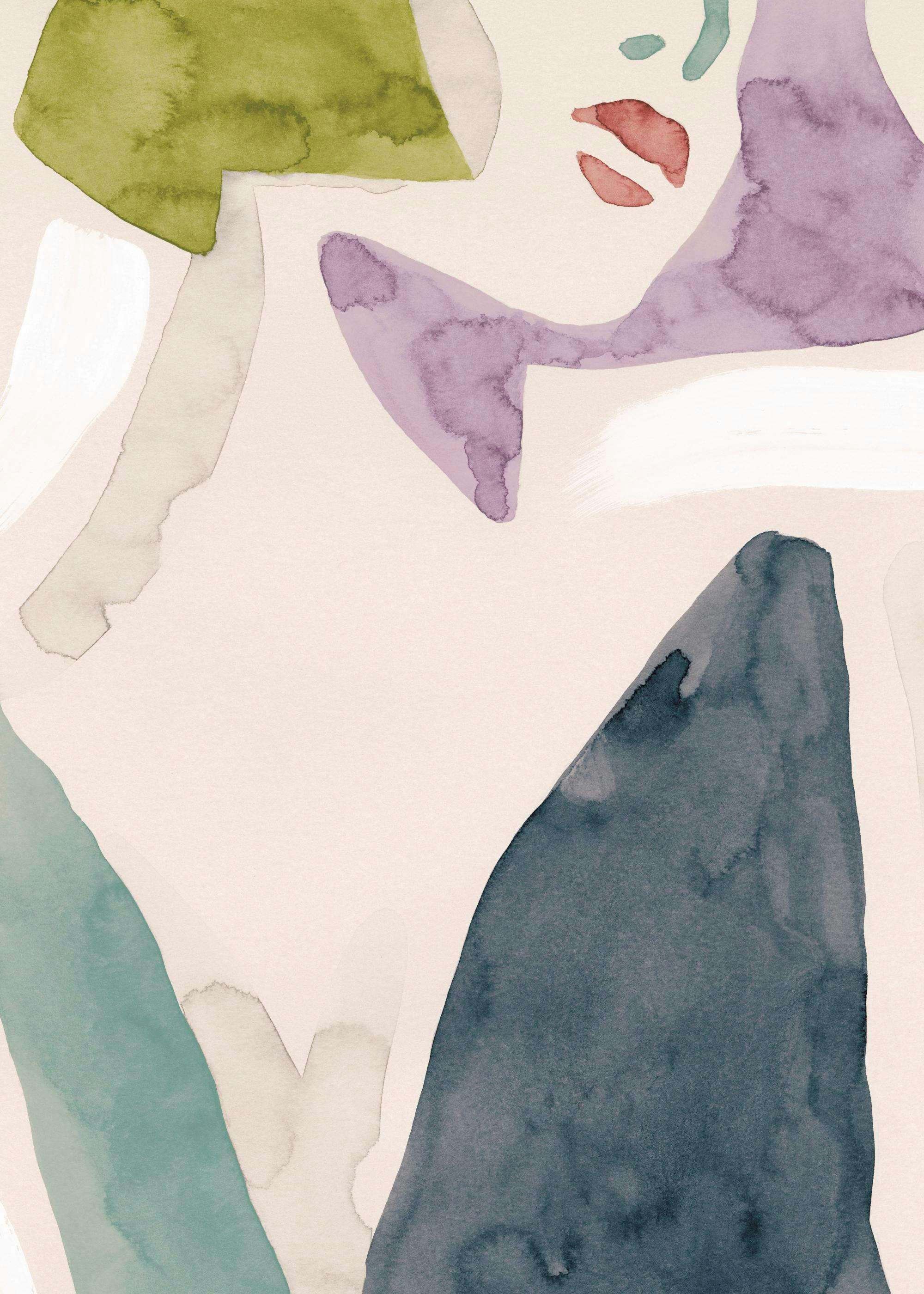 Lady in Aquarelle No2 Poster 0