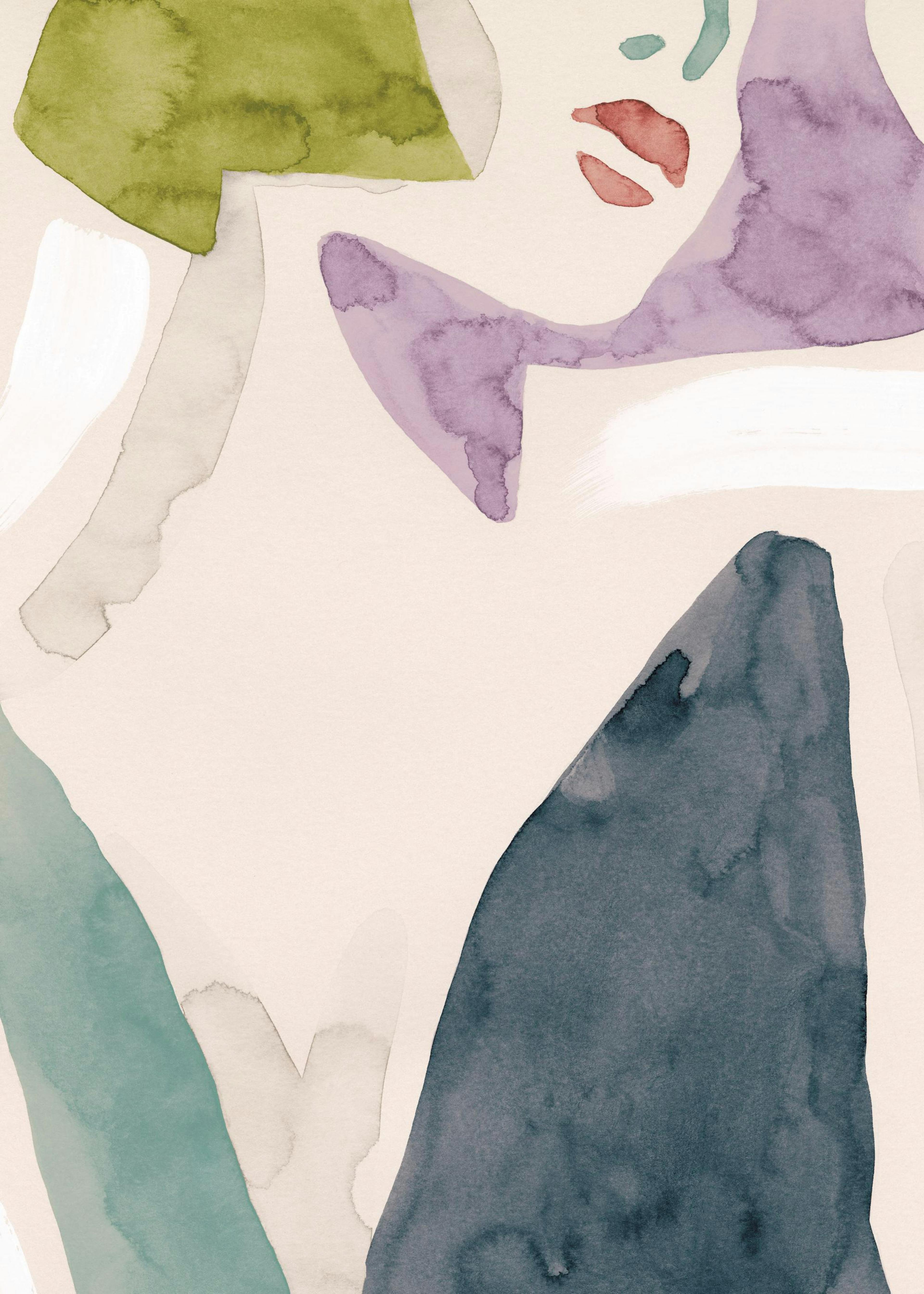 Lady in Aquarelle No2 Poster 0