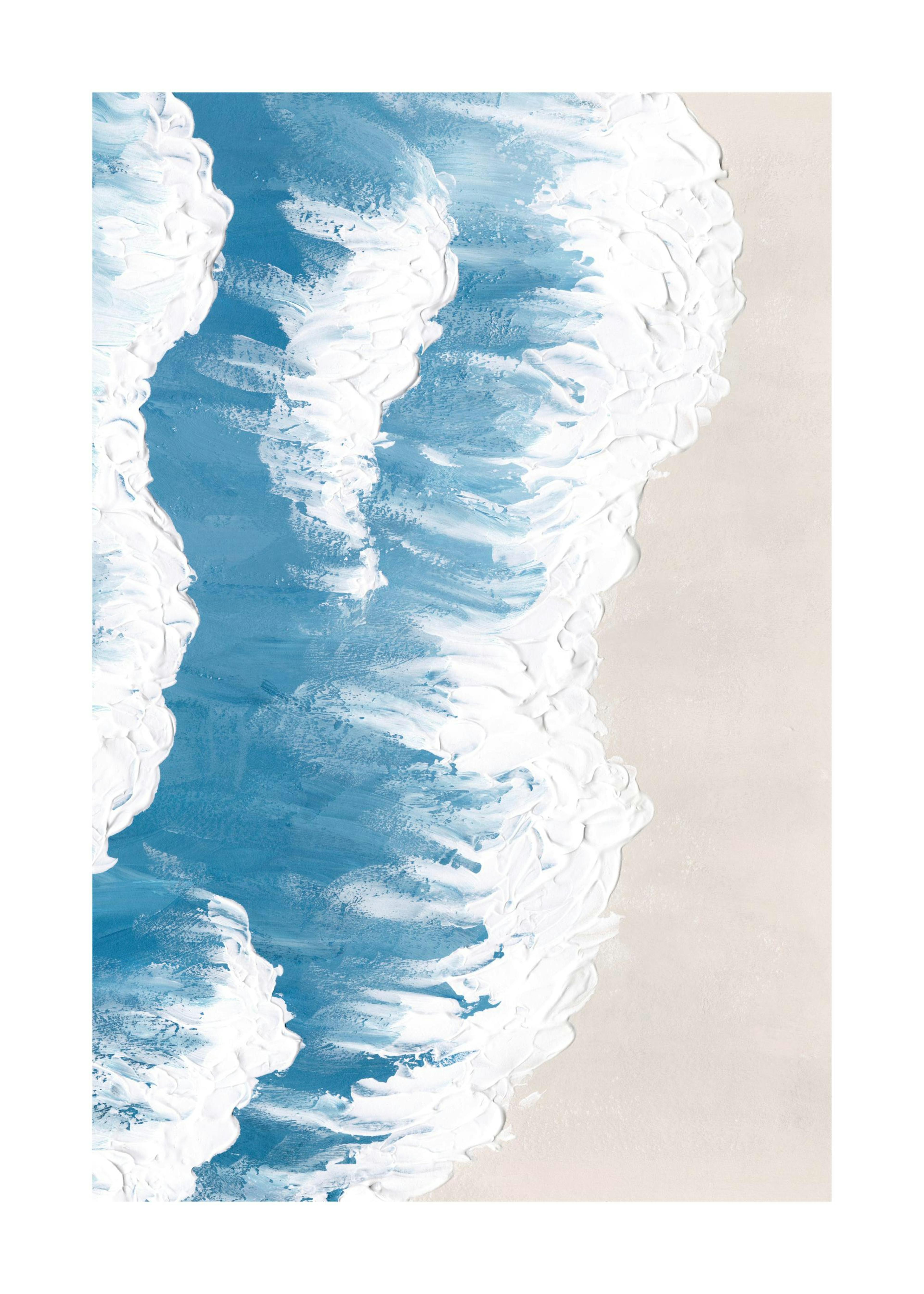 Painted Beach Print 0