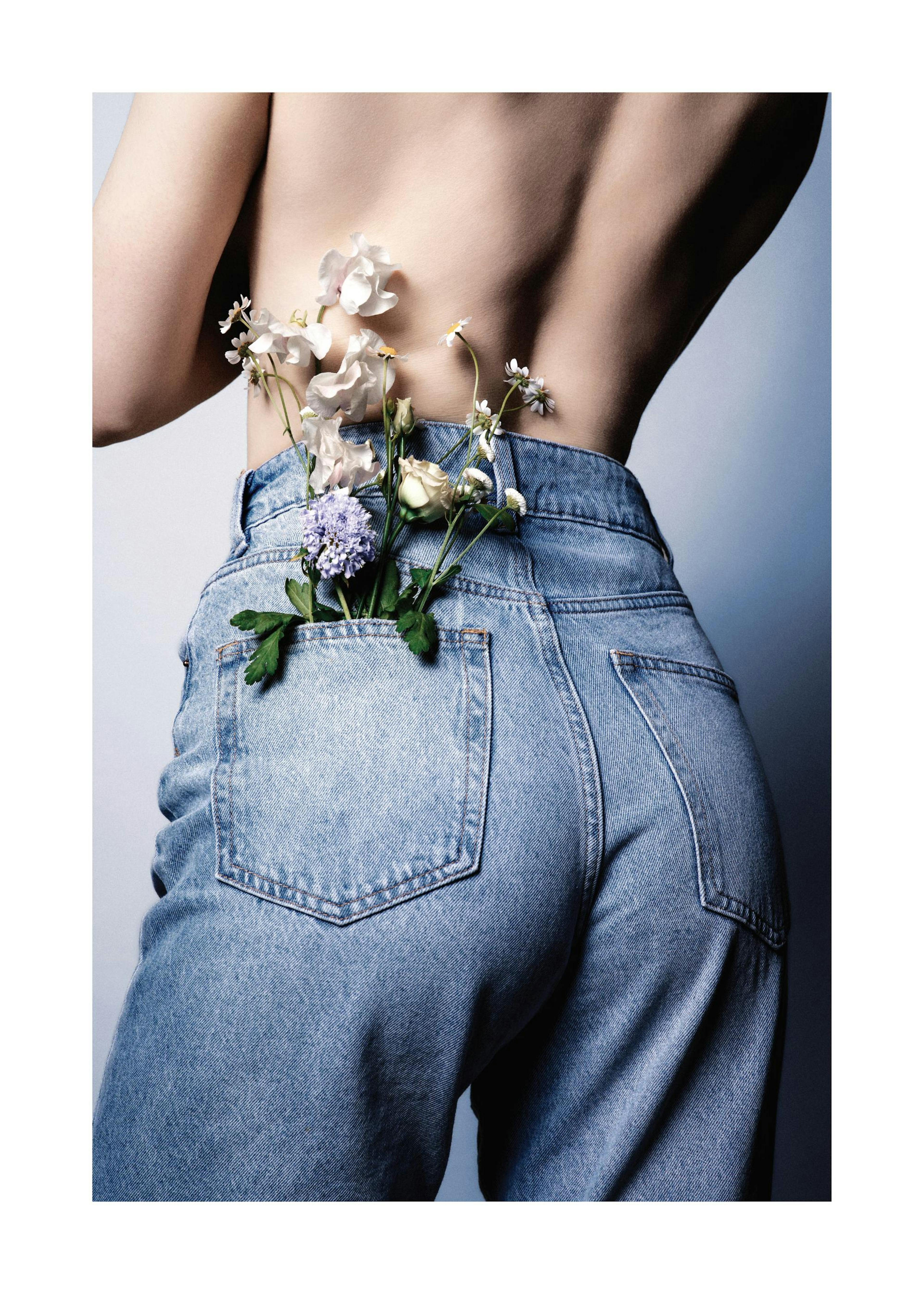 Blue Jeans Print 0