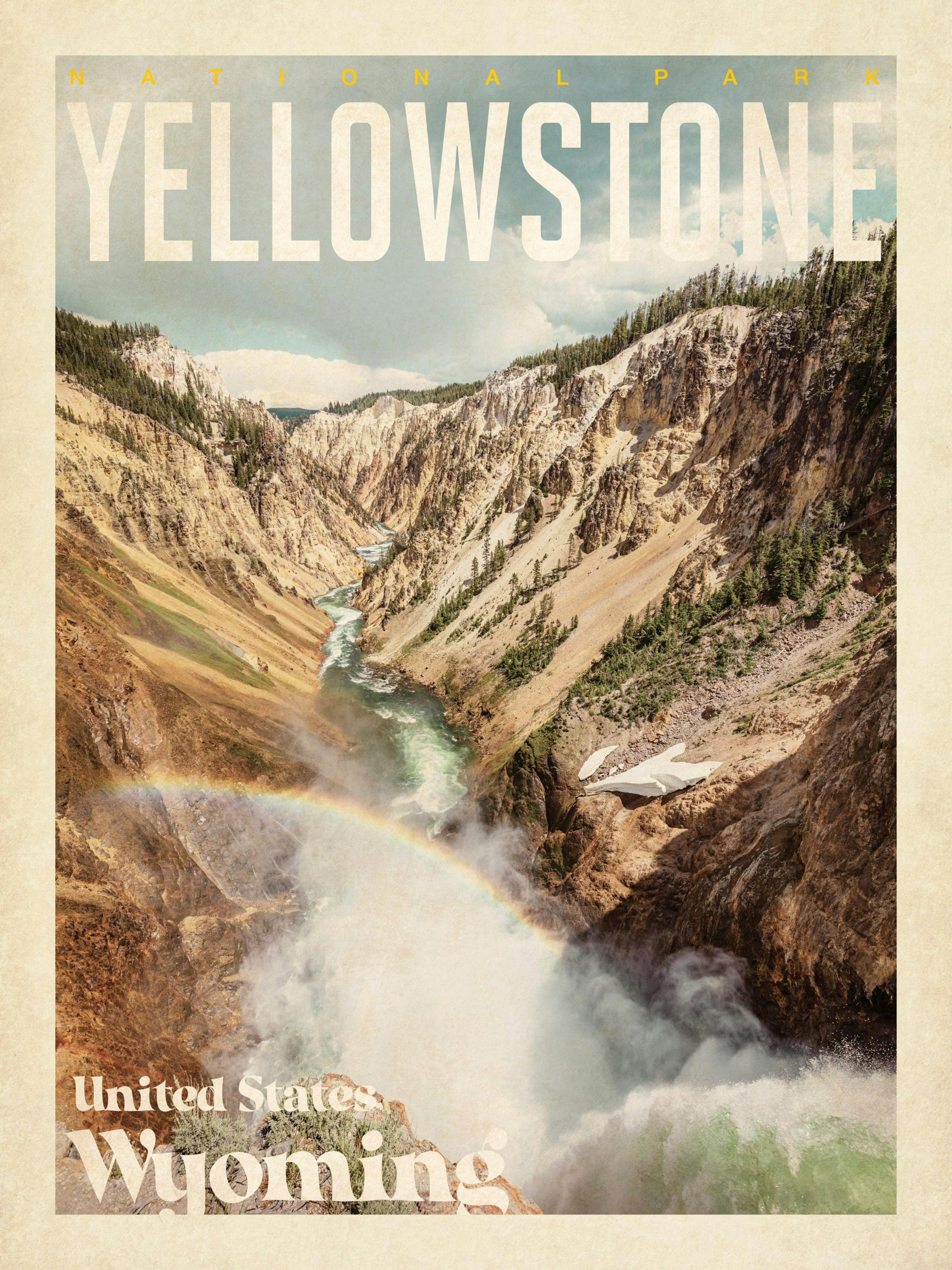 Yellowstone Affiche