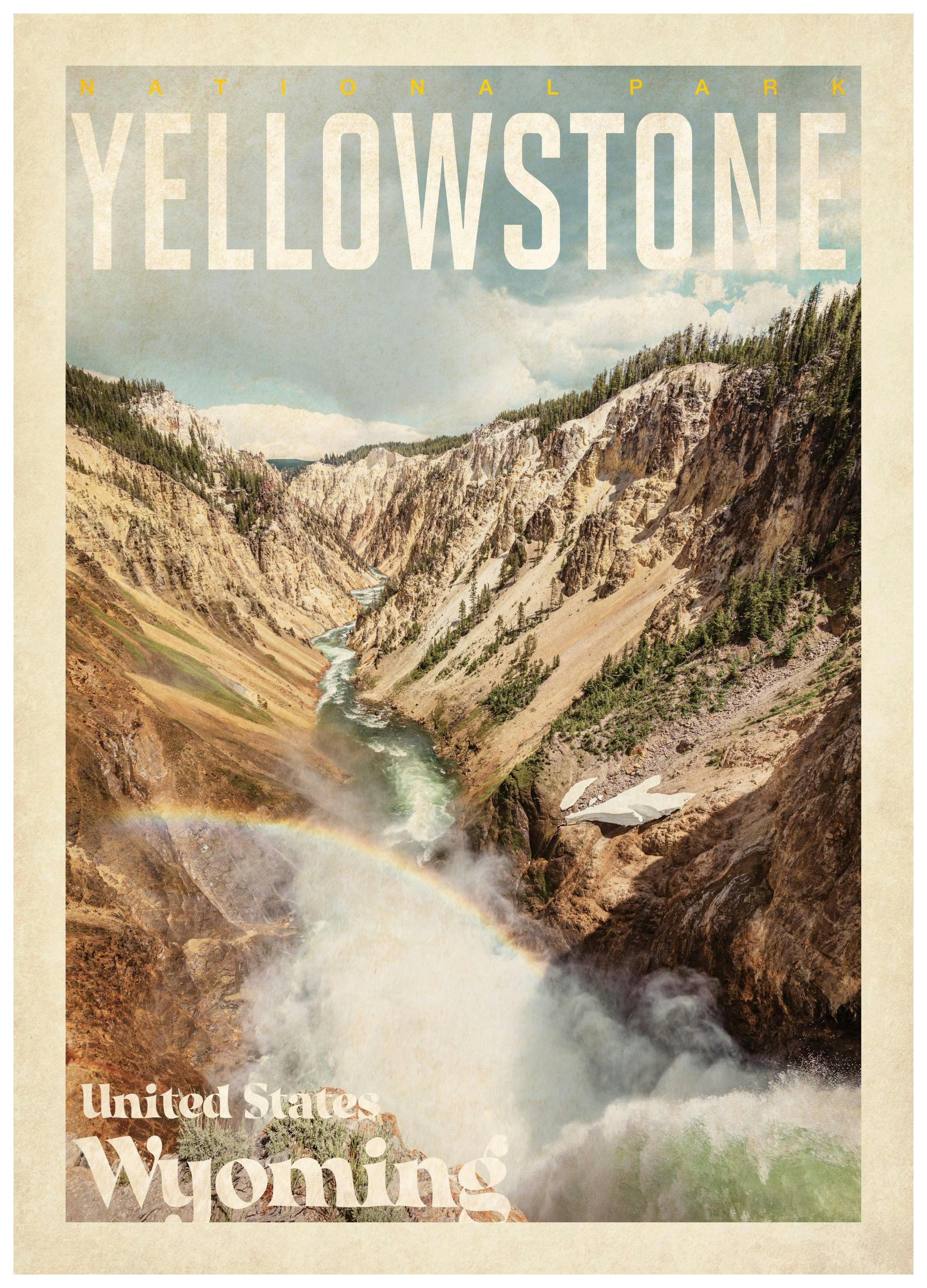 Yellowstone Poster (30x40 cm)