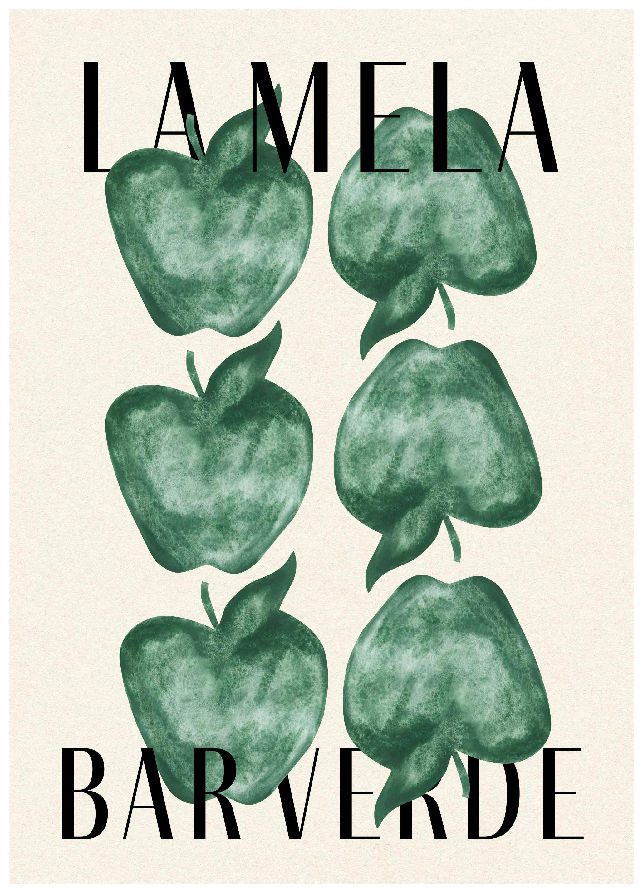 Prints - La Mela Print (50x70 cm) - Kitchen wall art