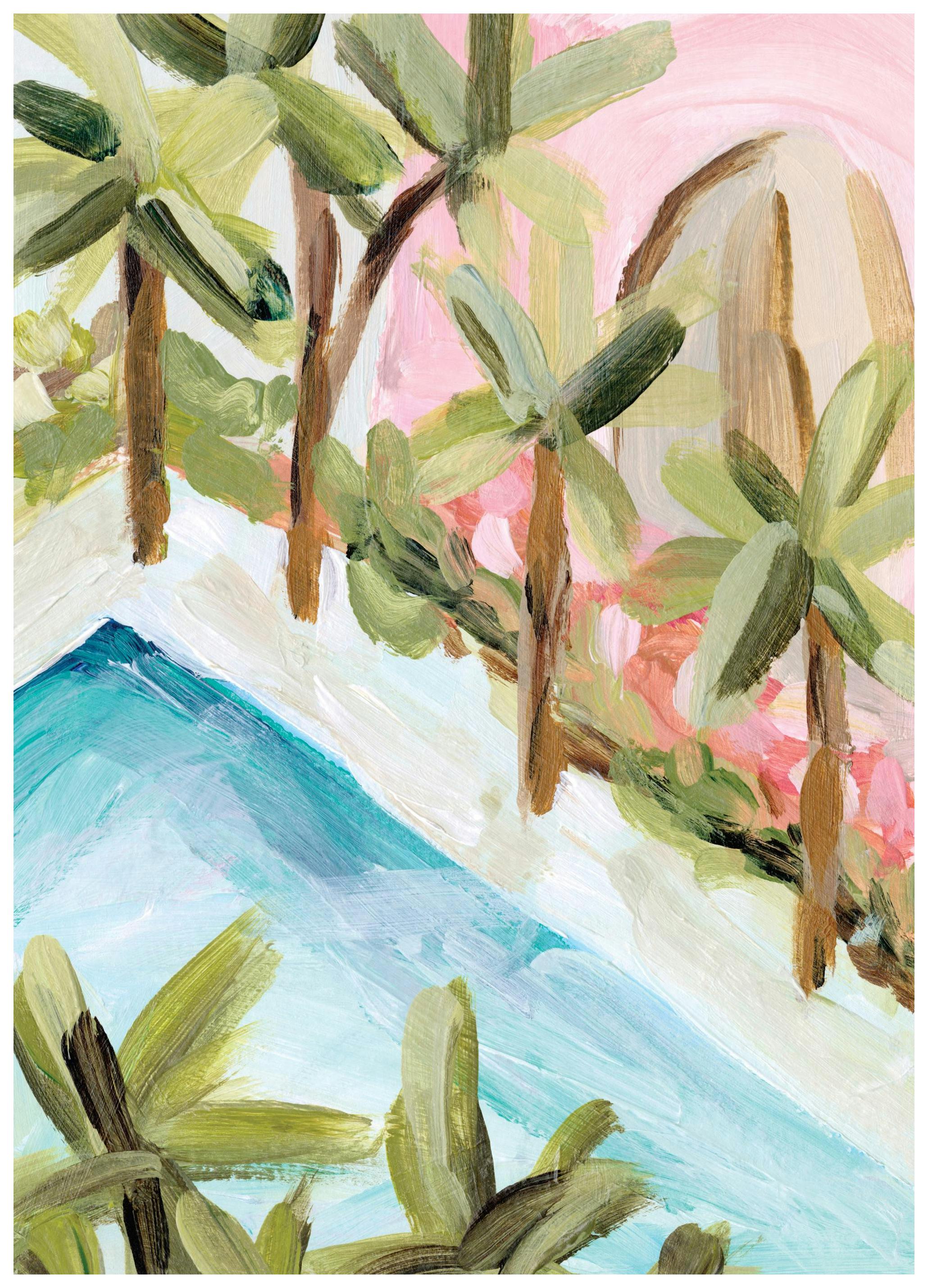 Poolside Vibes Poster (50x70 cm)- Arte moderna