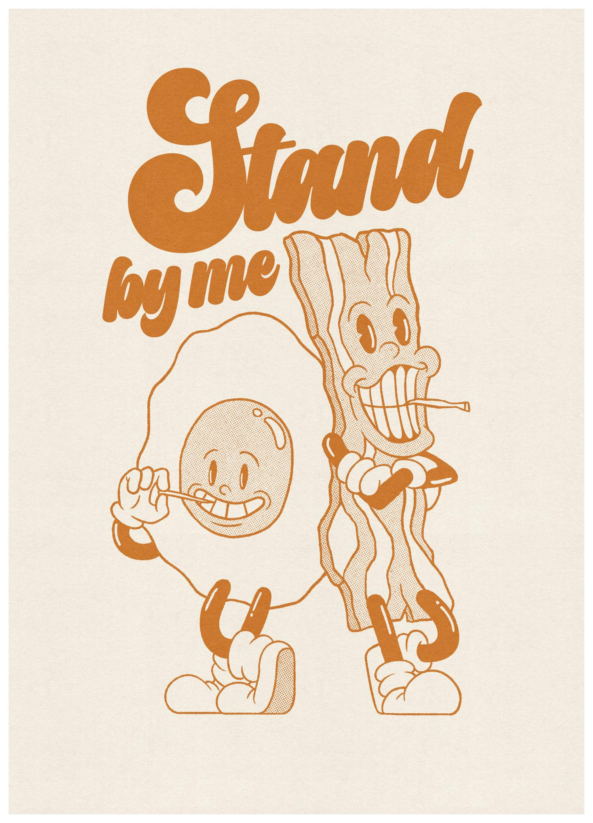Stand by Me Print (13x18 cm)- Vintage posters