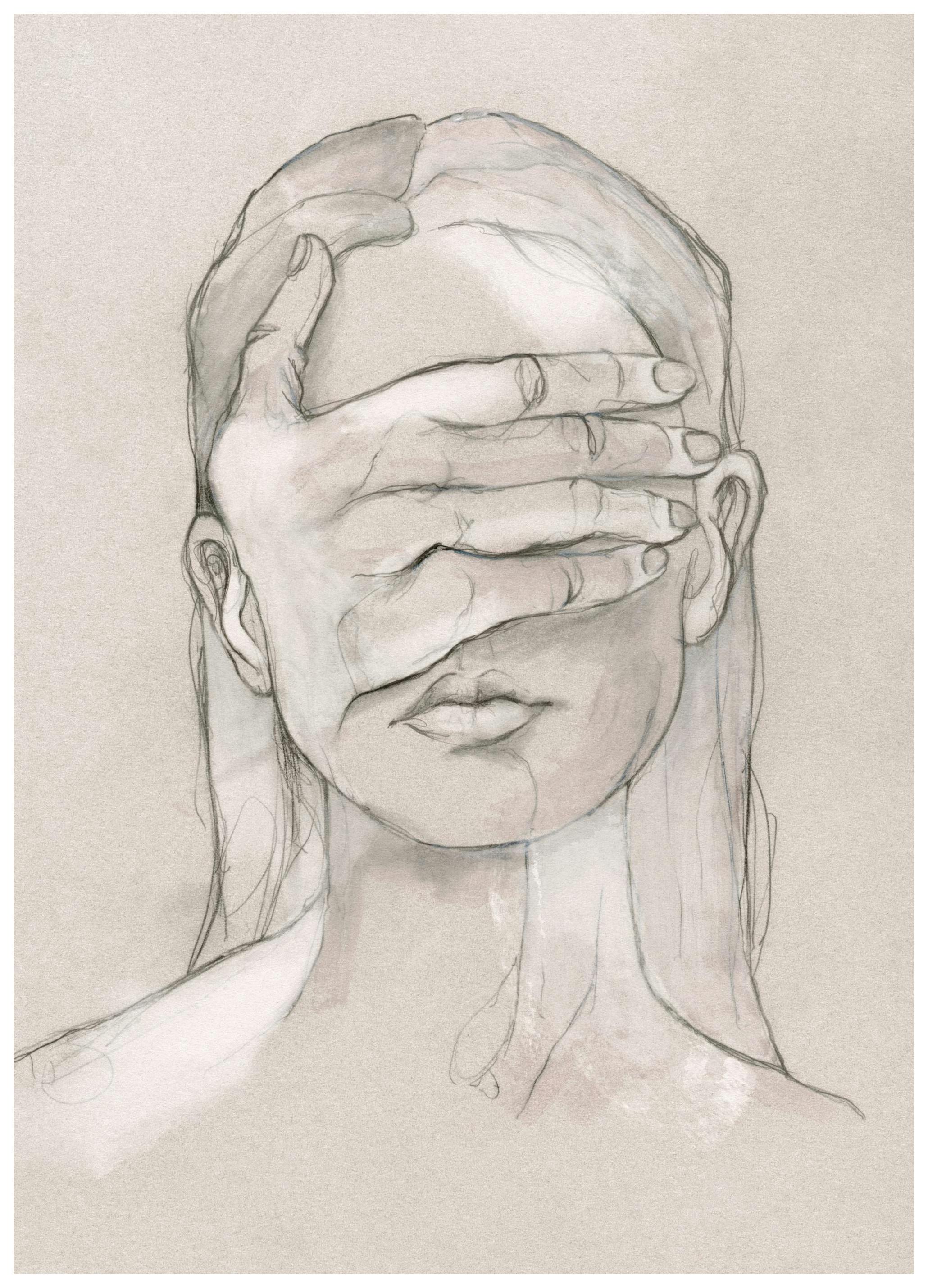 Blindfolded No1 Poster (21x30 cm) - Nordic Retreat