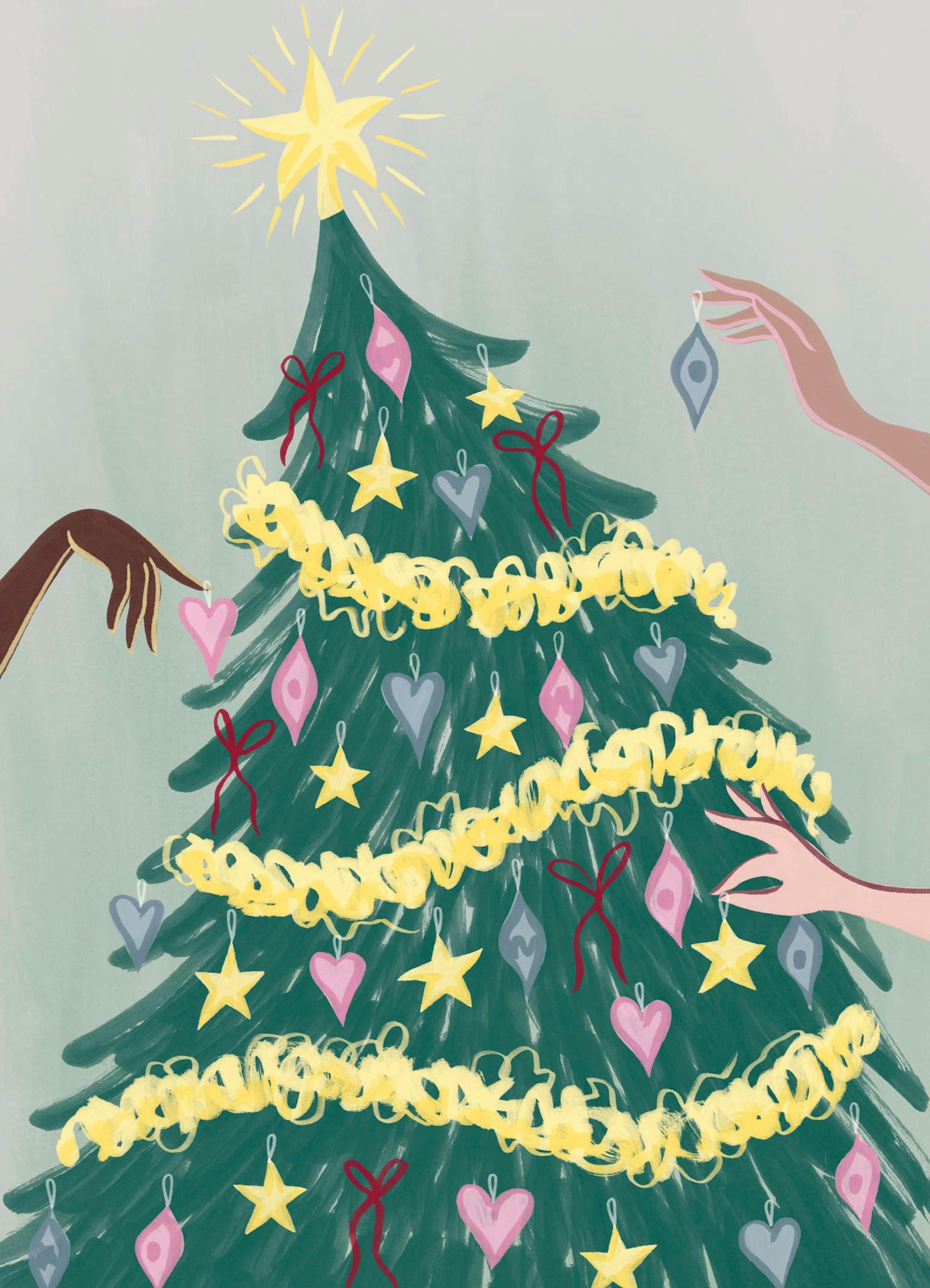 Joyful Tree Poster
