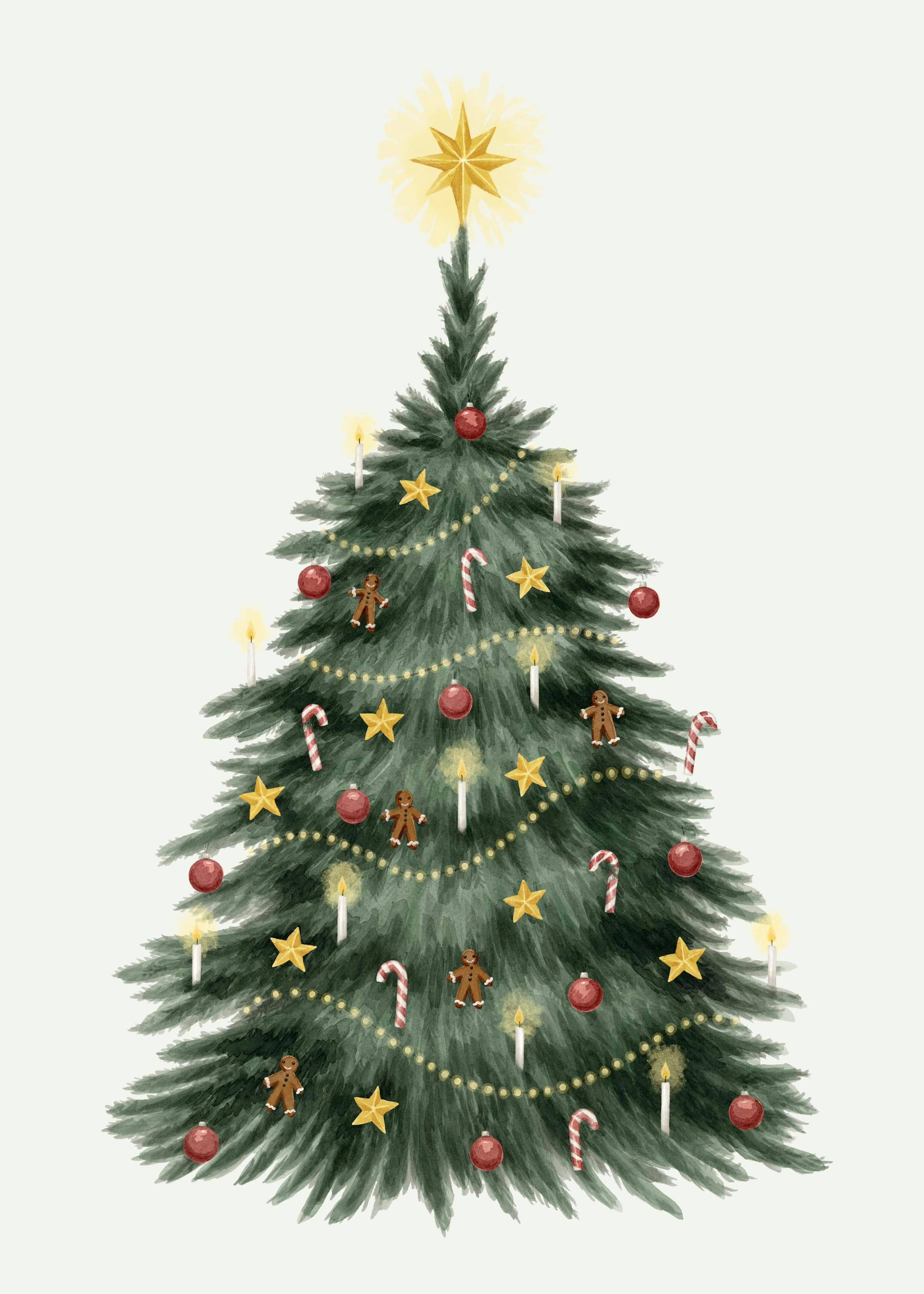 Christmas Tree Plakat 0