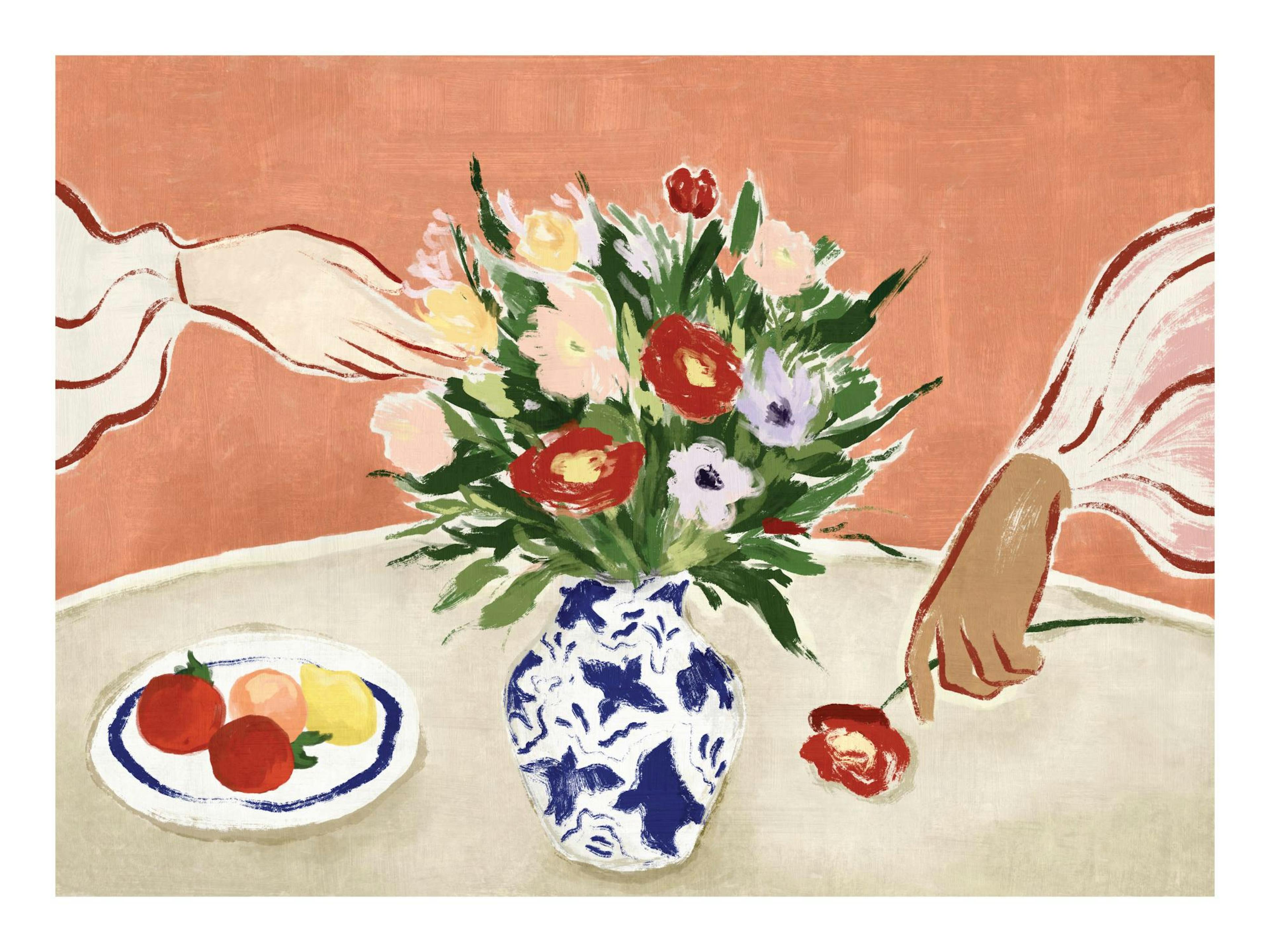 Bouquet Together Print