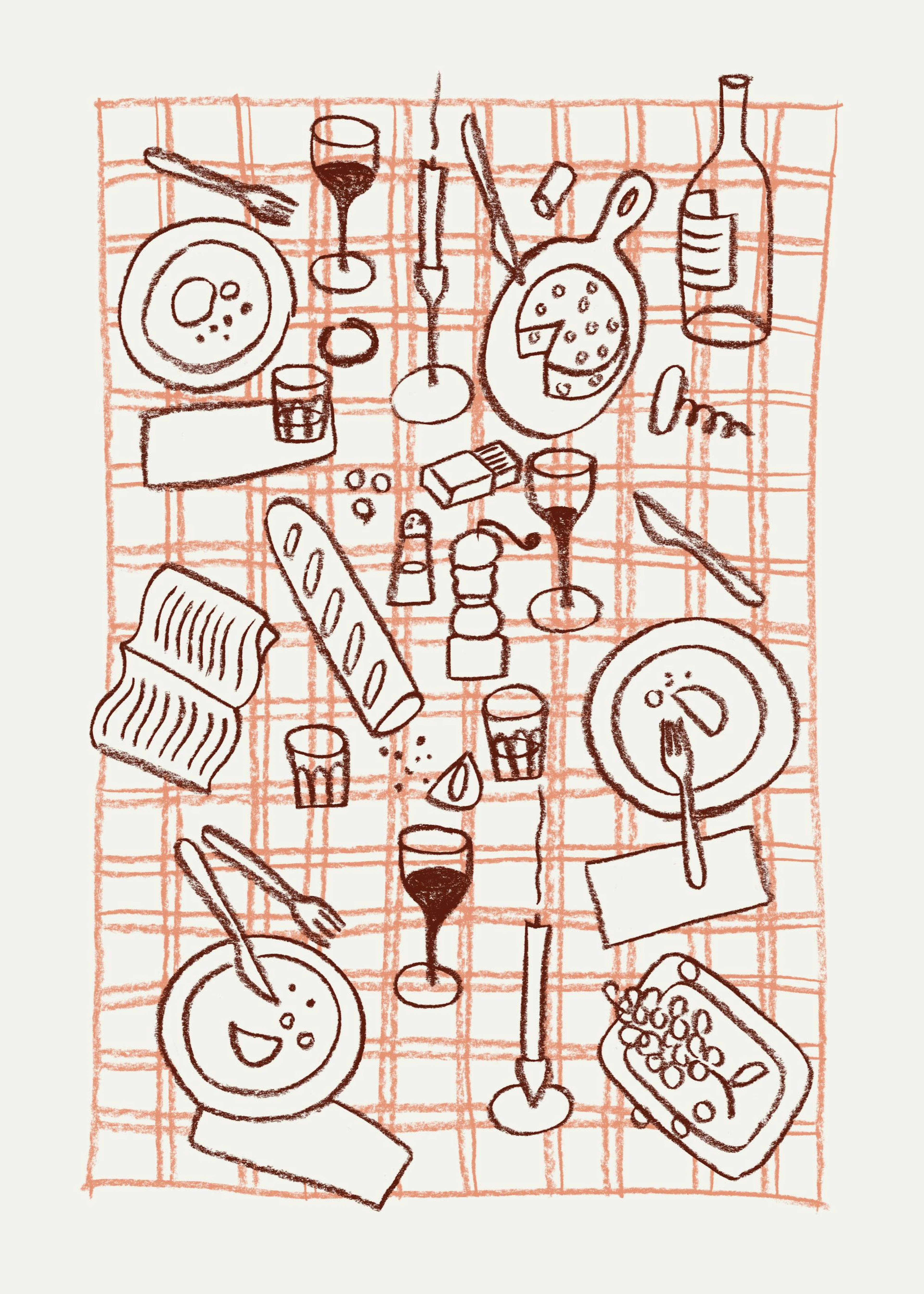 The Dinner Table Print 0