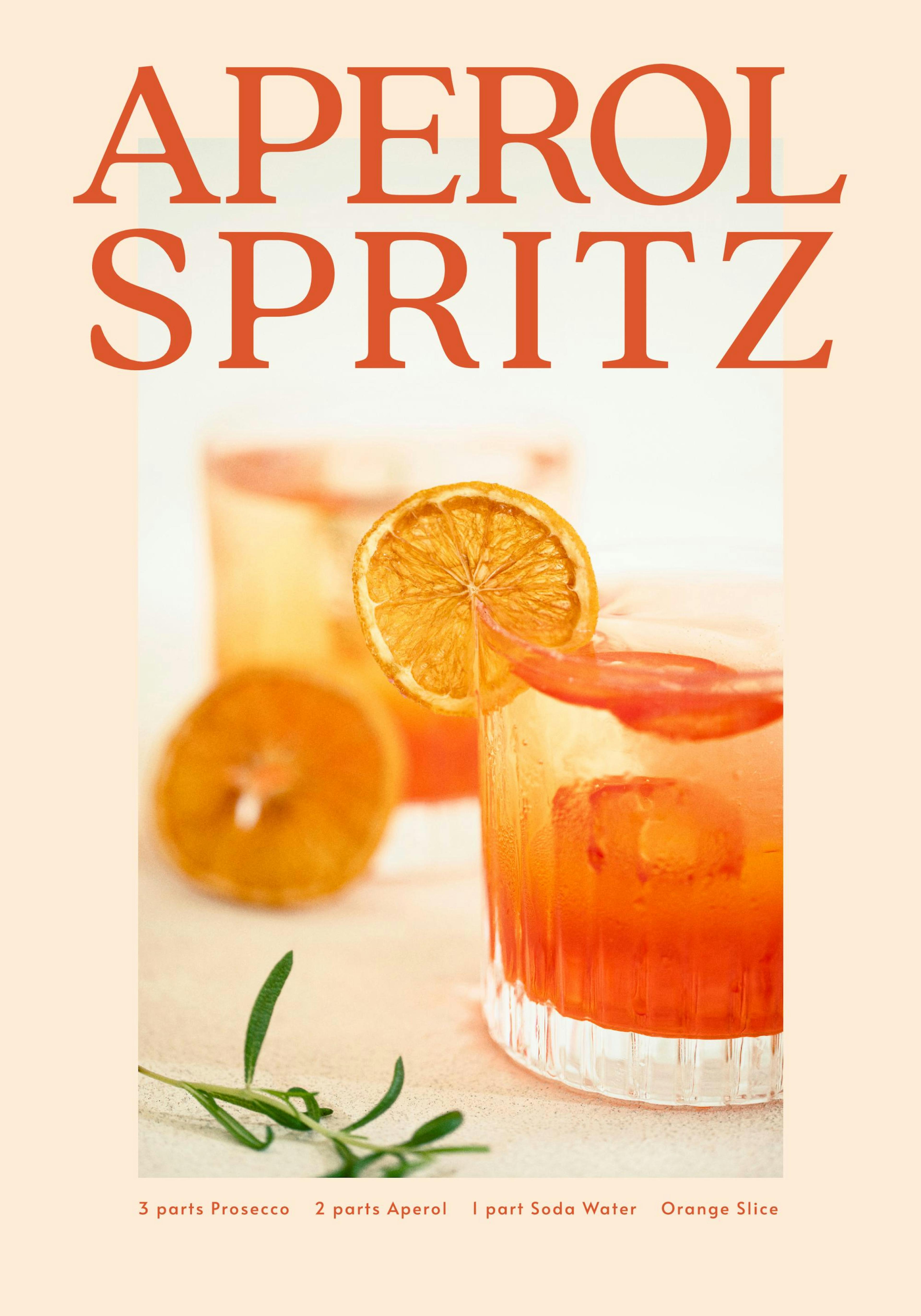 The Aperol Spritz Poster