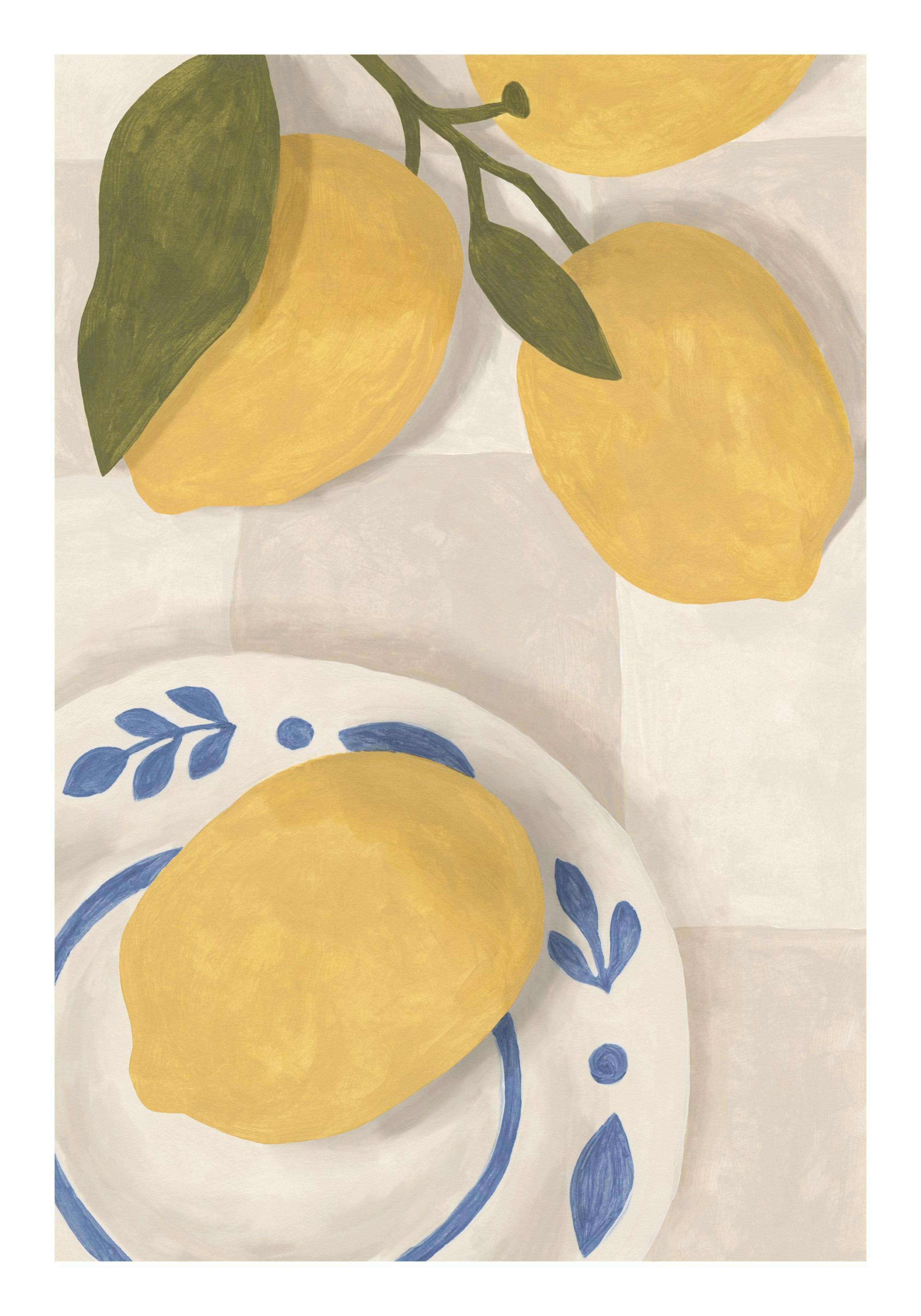 Refreshing Citrus Print